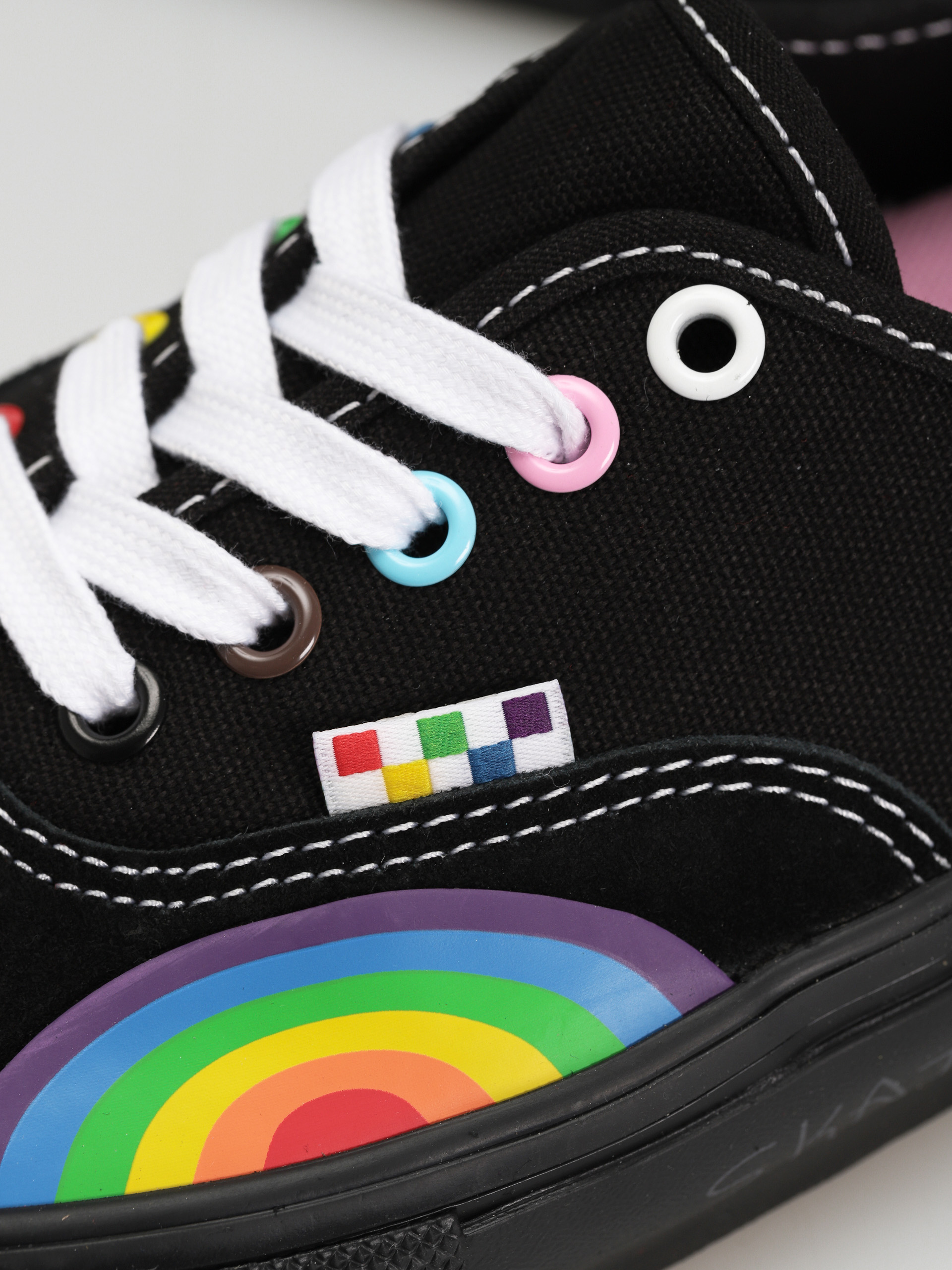 Topánky Vans Skate Authentic (pride black/multi)