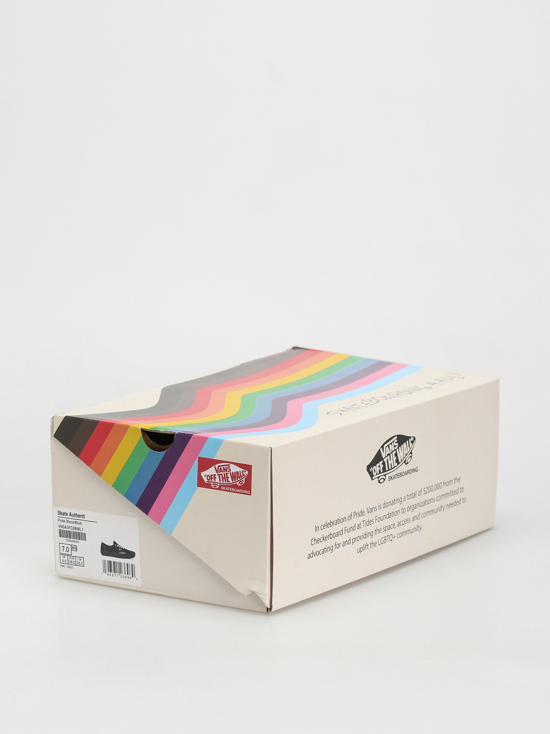 Topánky Vans Skate Authentic (pride black/multi)