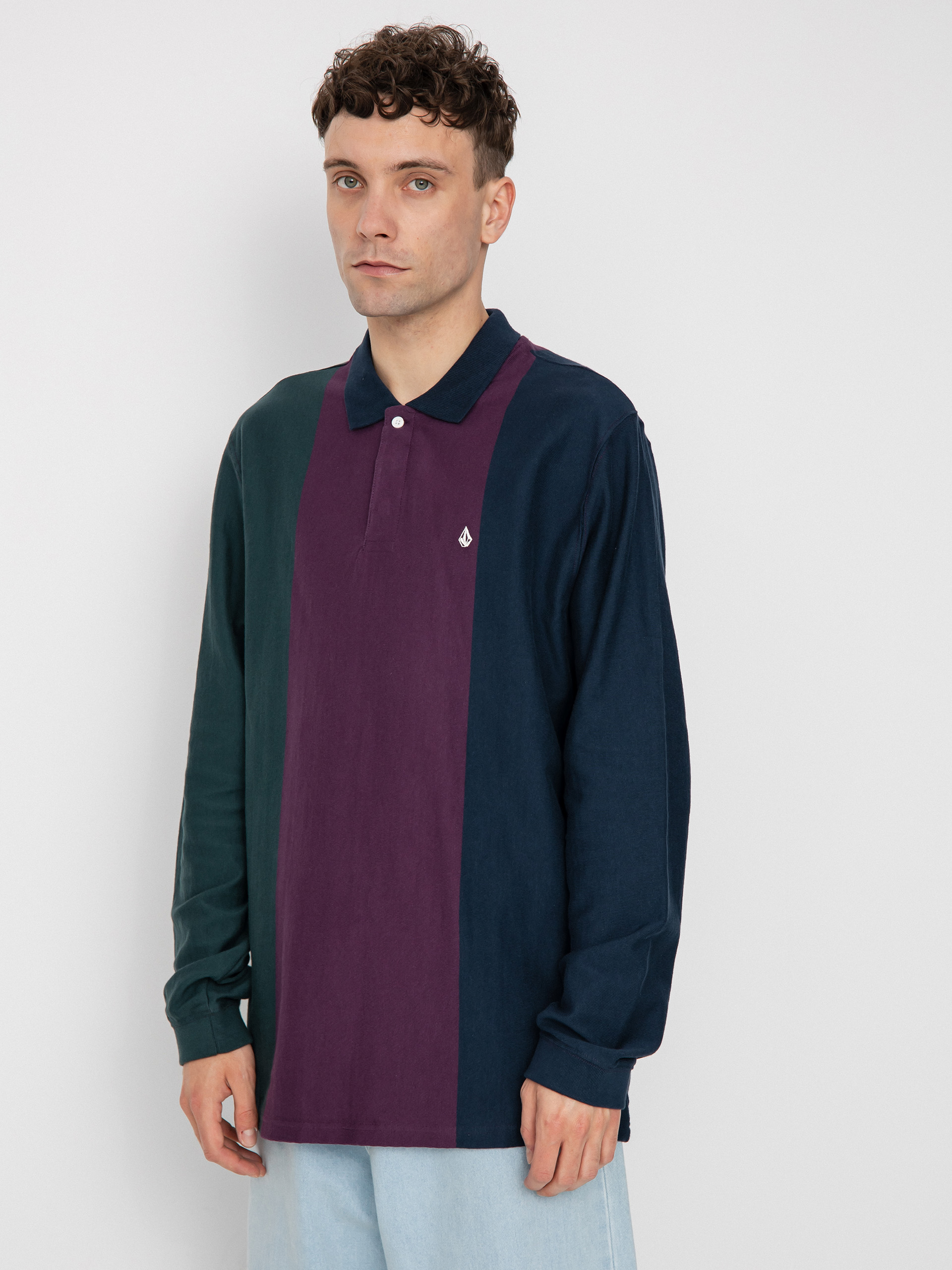 Triko Volcom Sumpter Polo (navy)