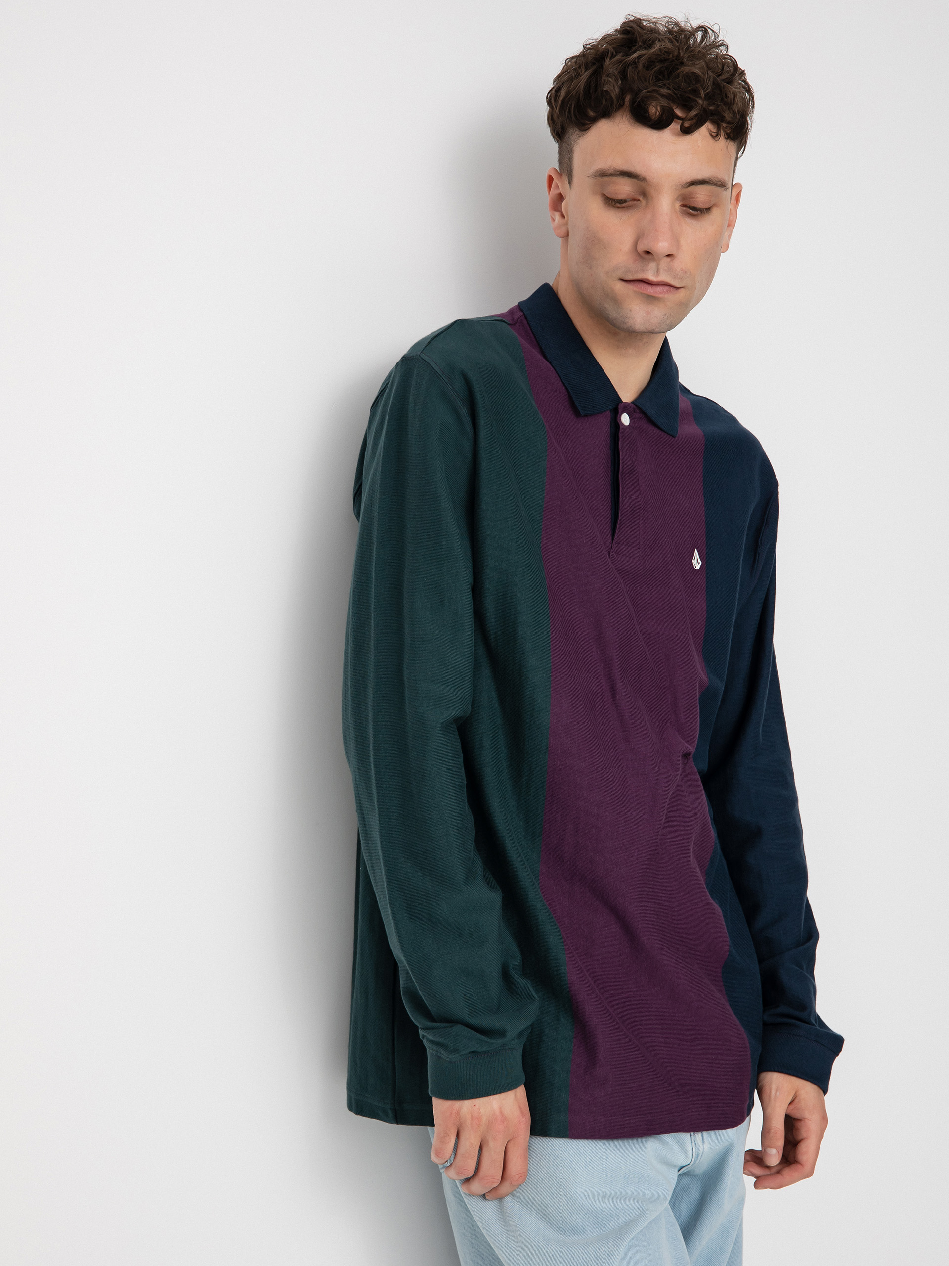 Triko Volcom Sumpter Polo (navy)