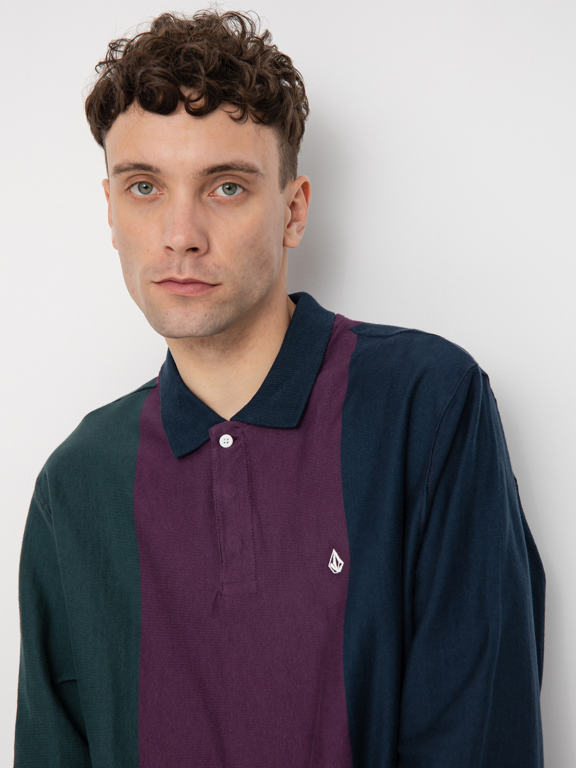 Triko Volcom Sumpter Polo (navy)