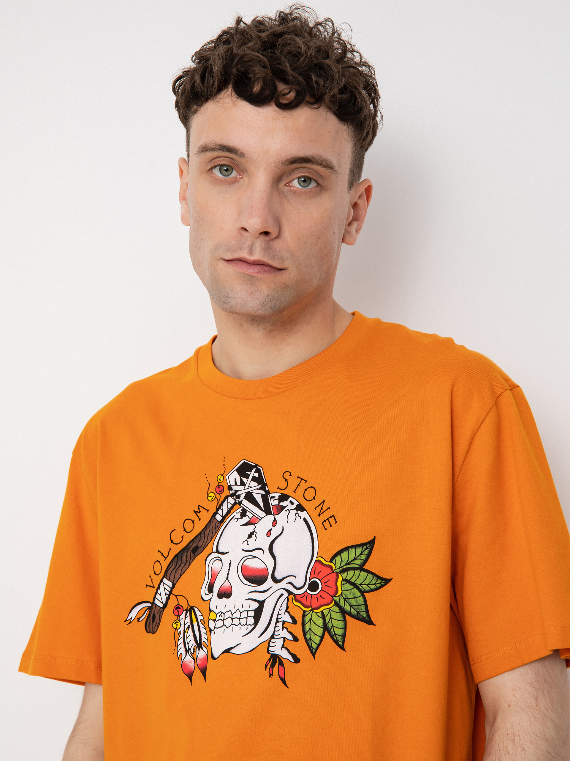 Tričko Volcom Lintell Bsc 1 (saffron)