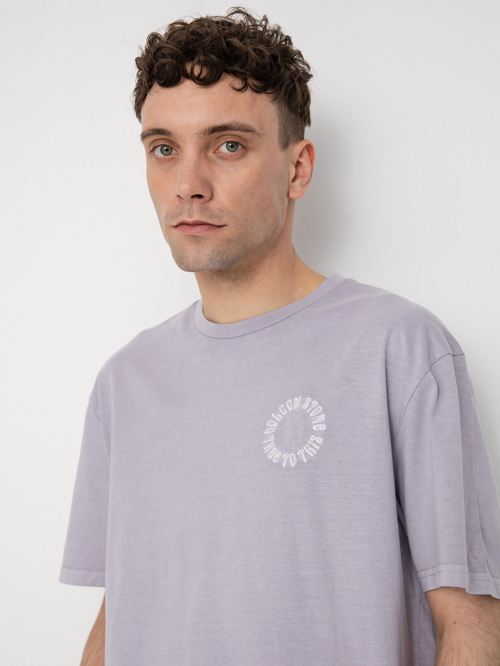 Tričko Volcom Circle Emb (light orchid)