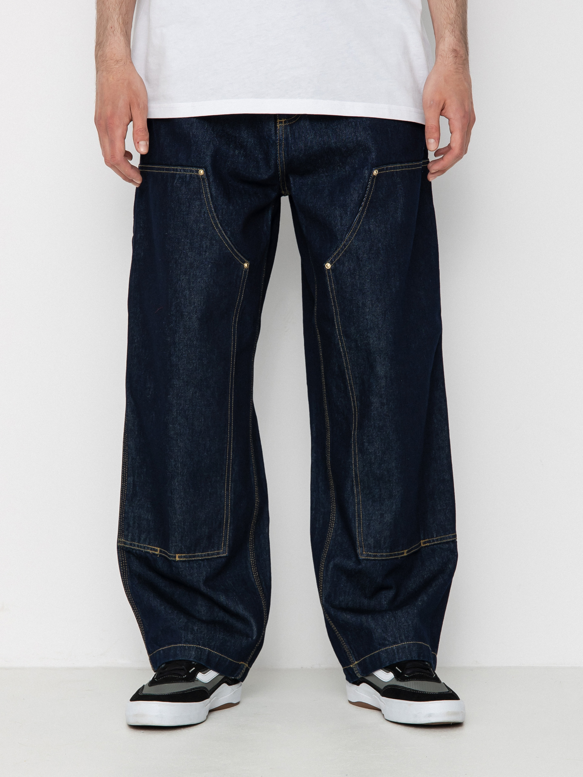 Nohavice Carhartt WIP Nash DK (blue)