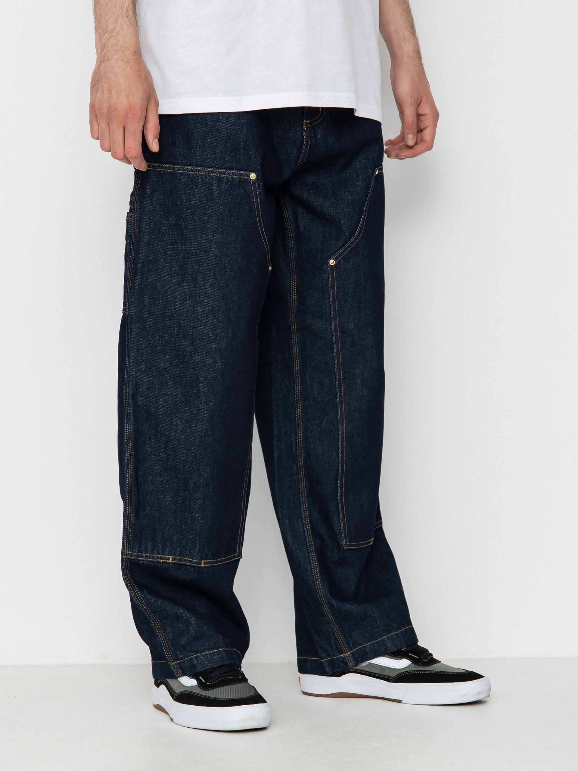 Nohavice Carhartt WIP Nash DK (blue)