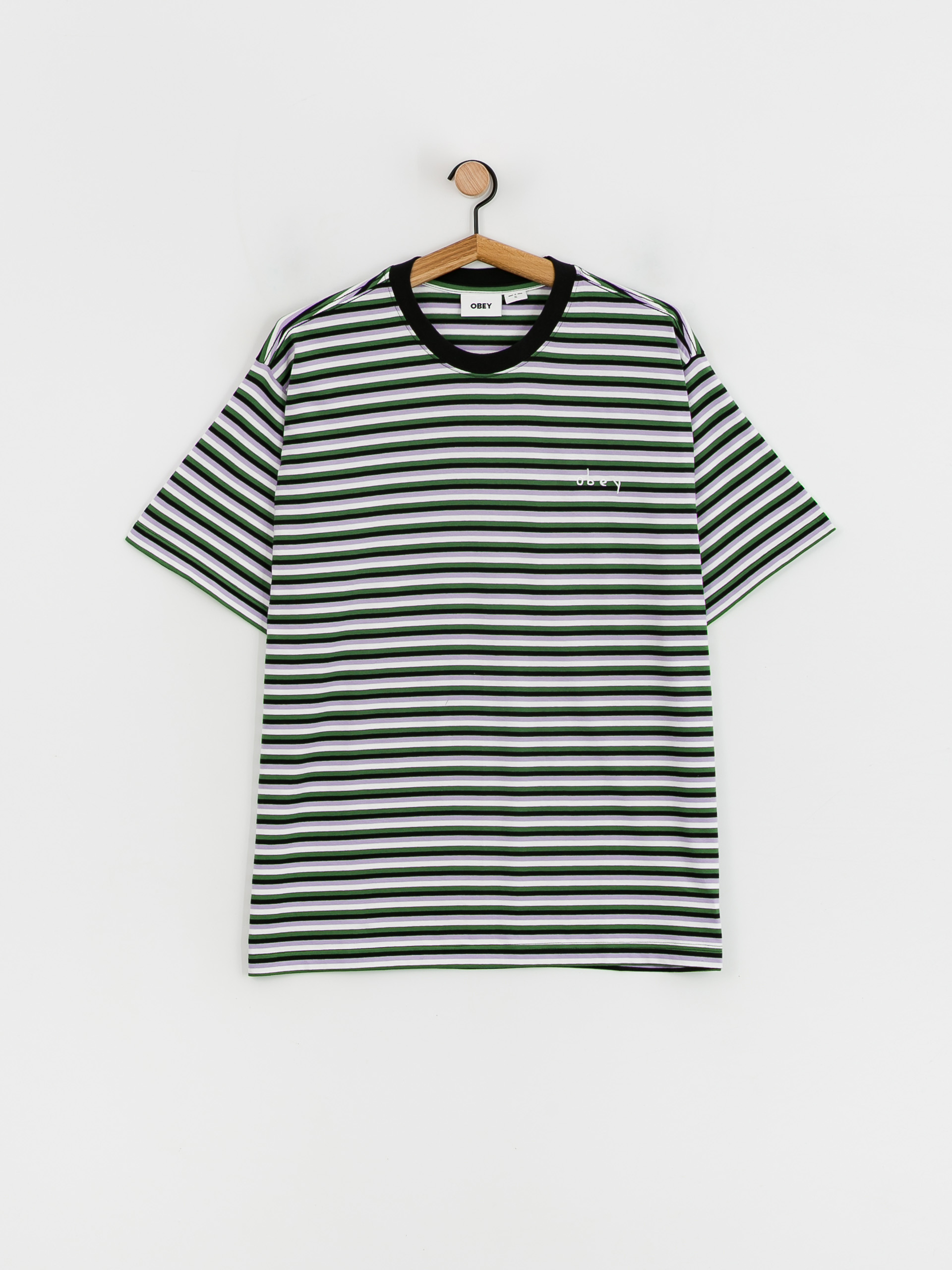 Tričko OBEY Tribute (black multi)