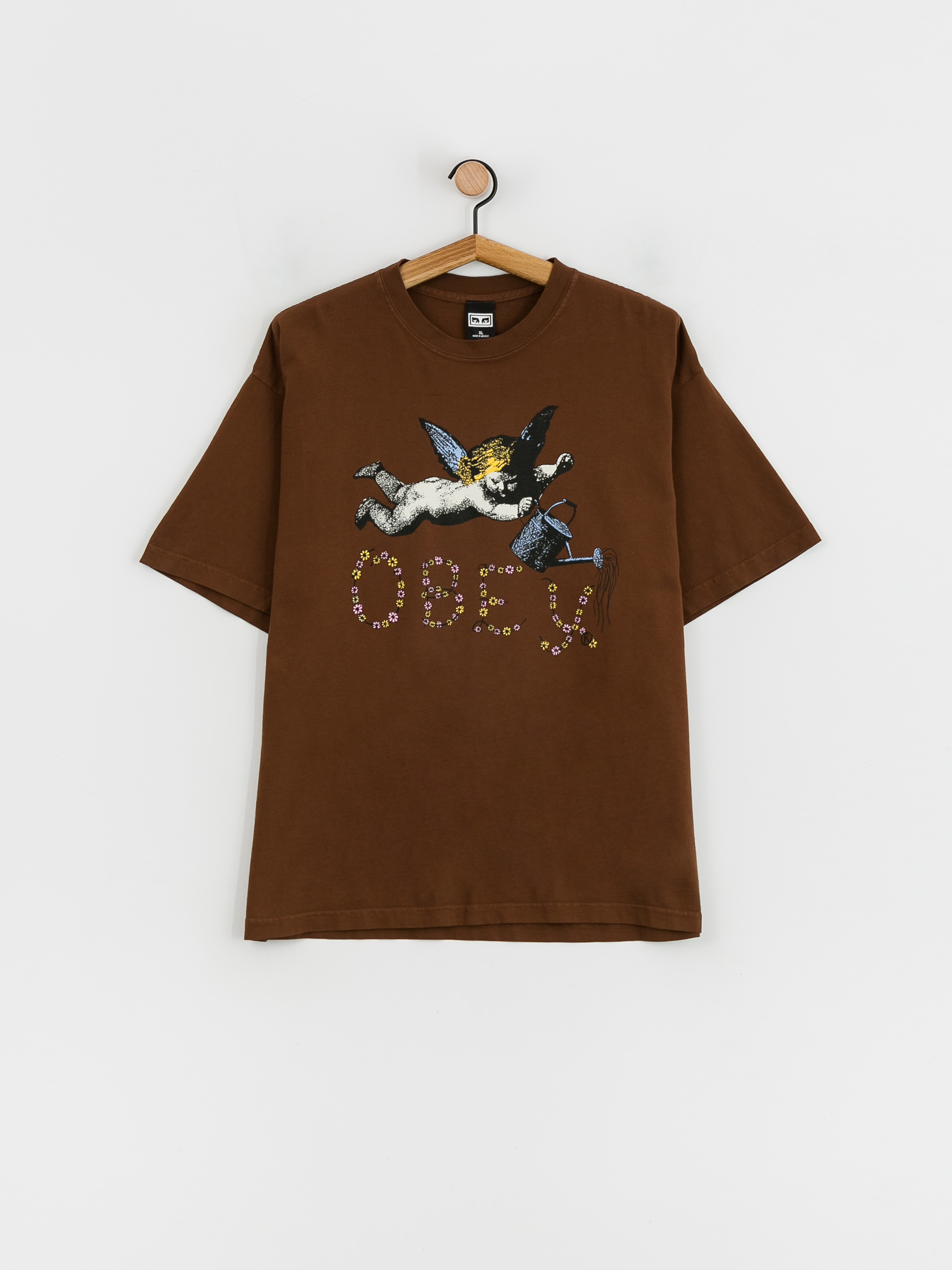 Tričko OBEY Flower Angel (silt)