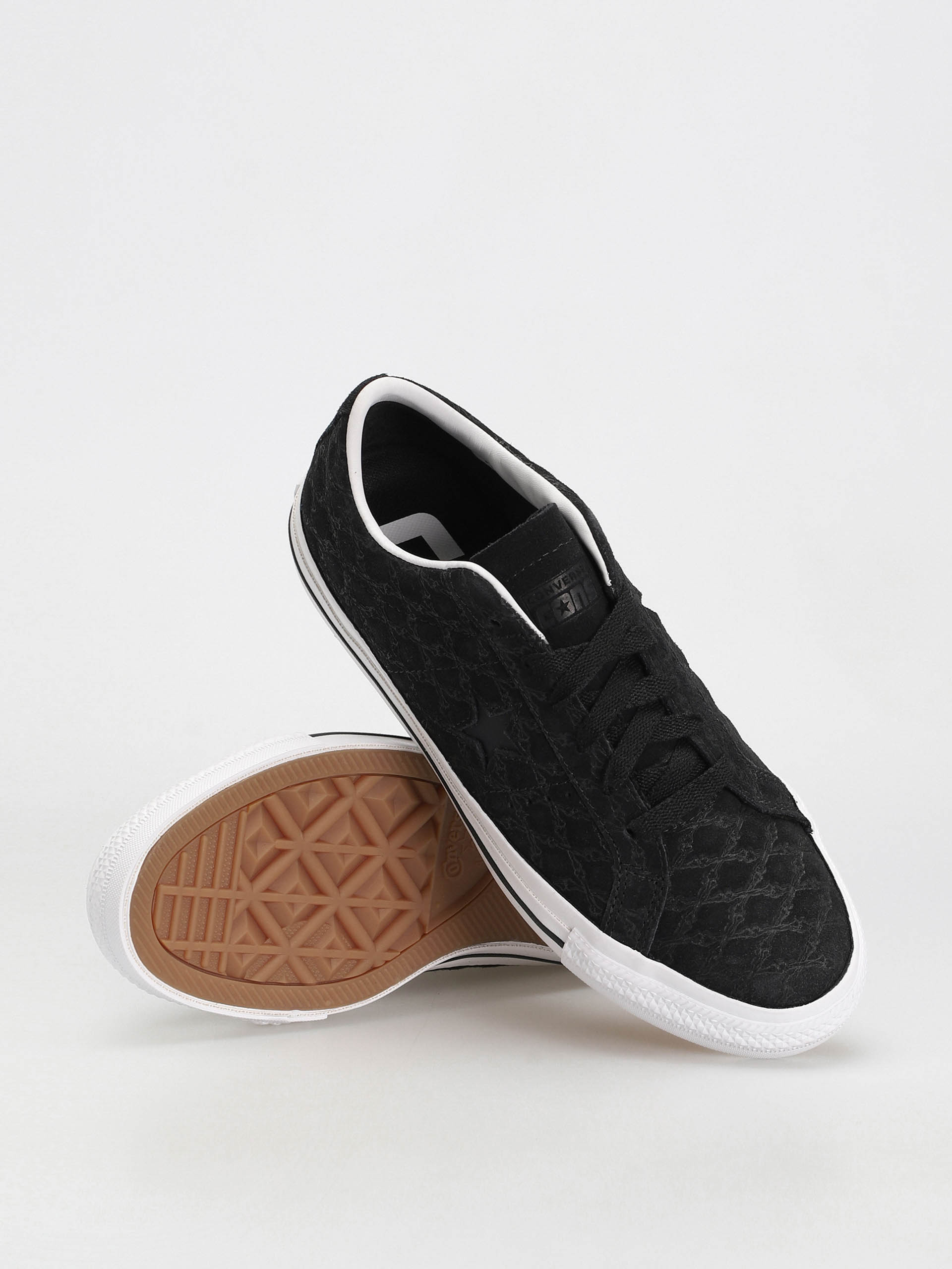 Topánky Converse One Star Pro Ox (black/black/white)