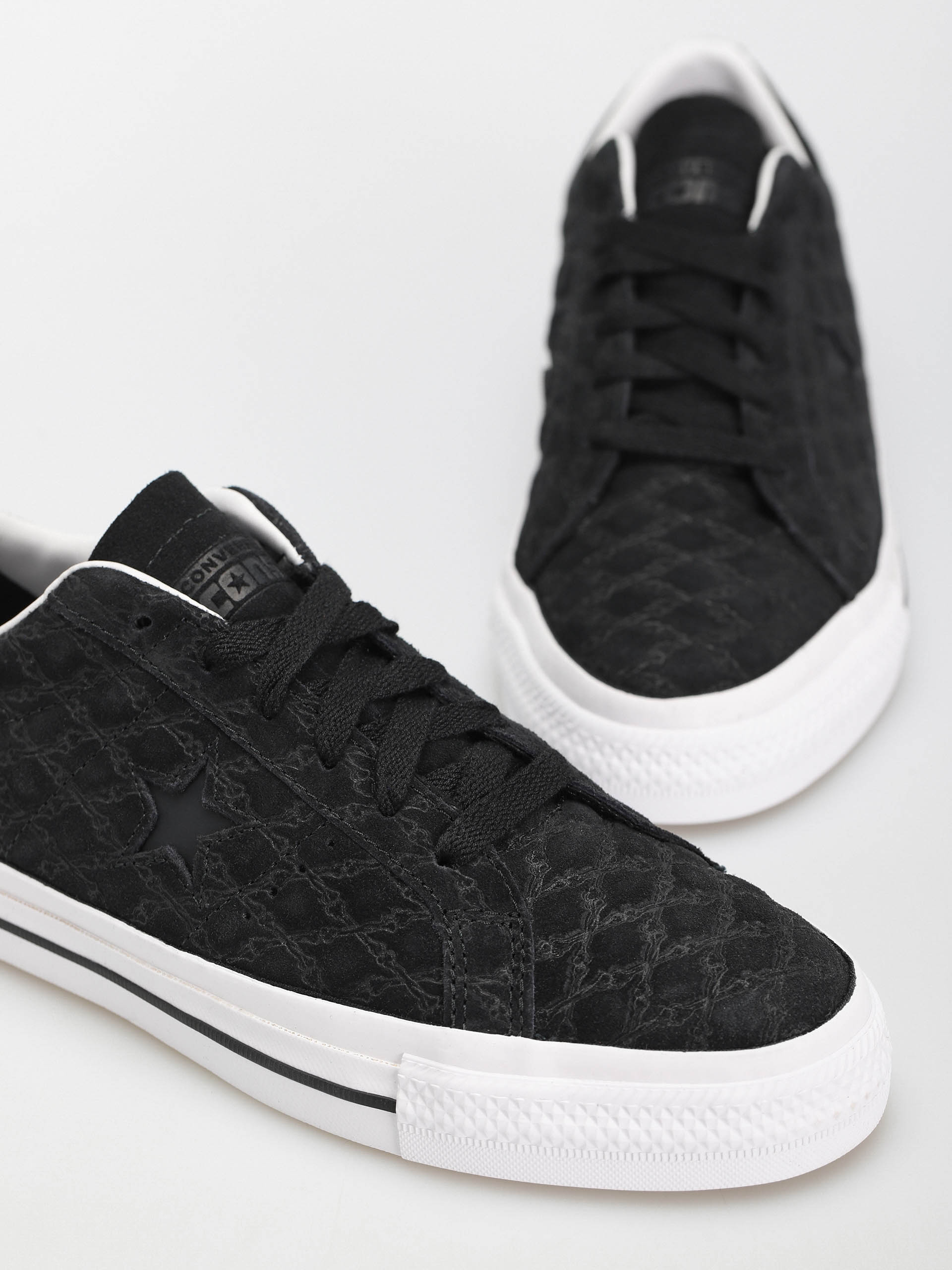 Topánky Converse One Star Pro Ox (black/black/white)