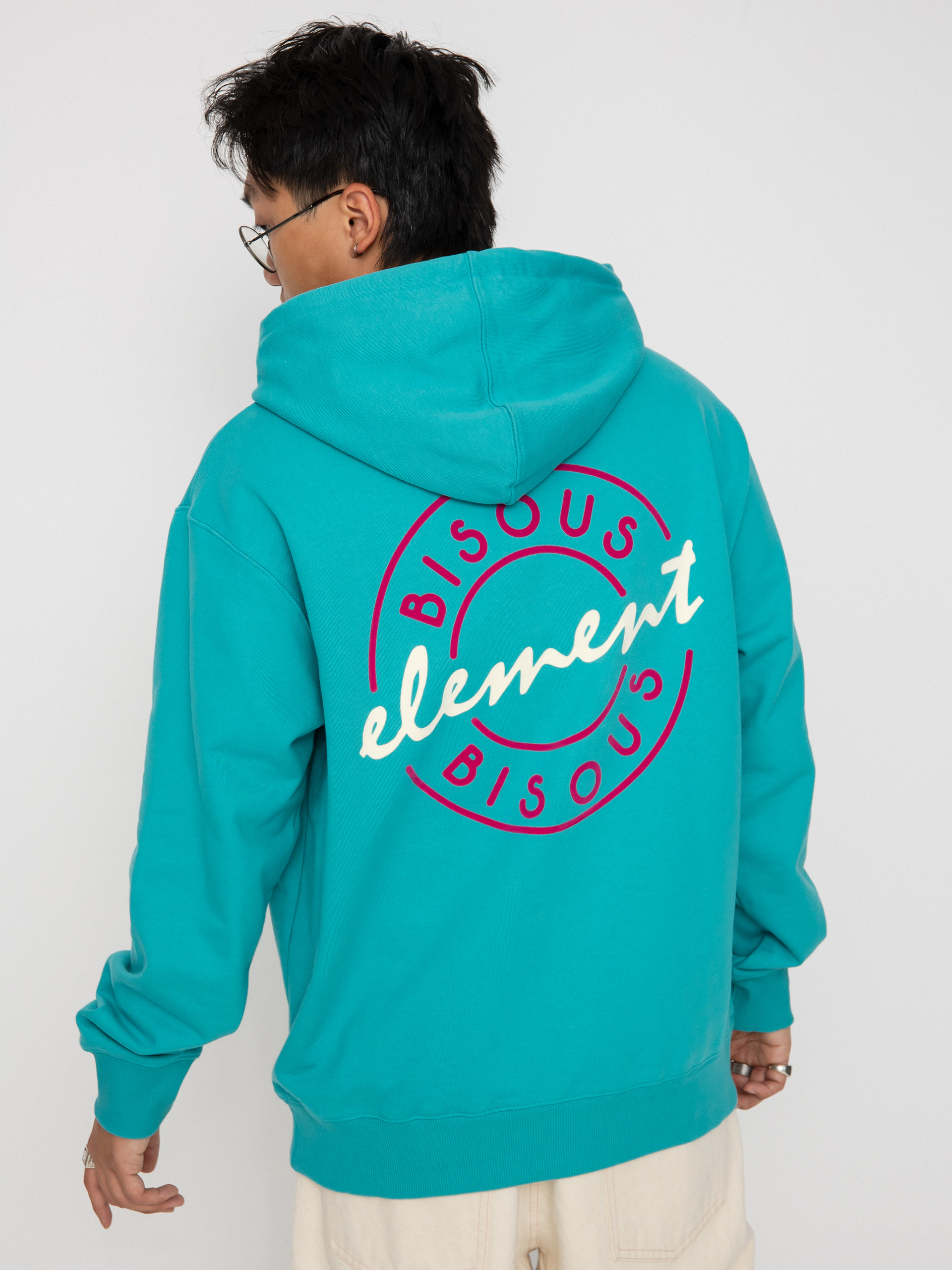 Mikina Element z kapturem Bxe Neon (baltic)