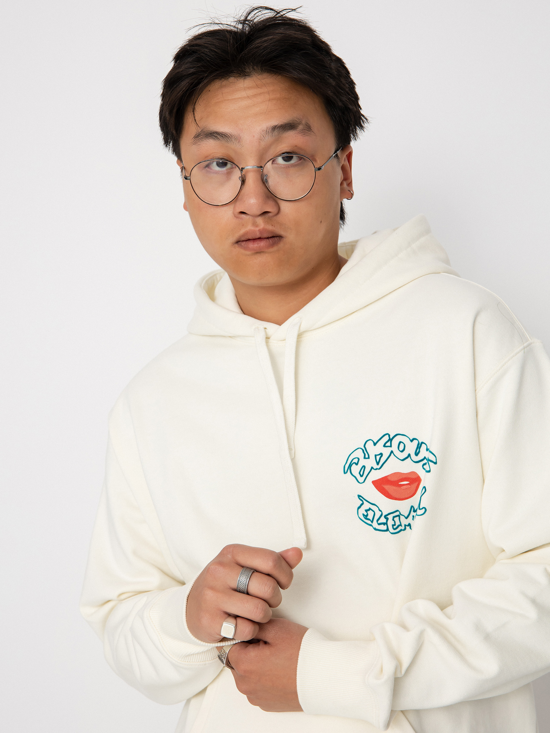 Mikina Element Bxe La Bouche (egret)