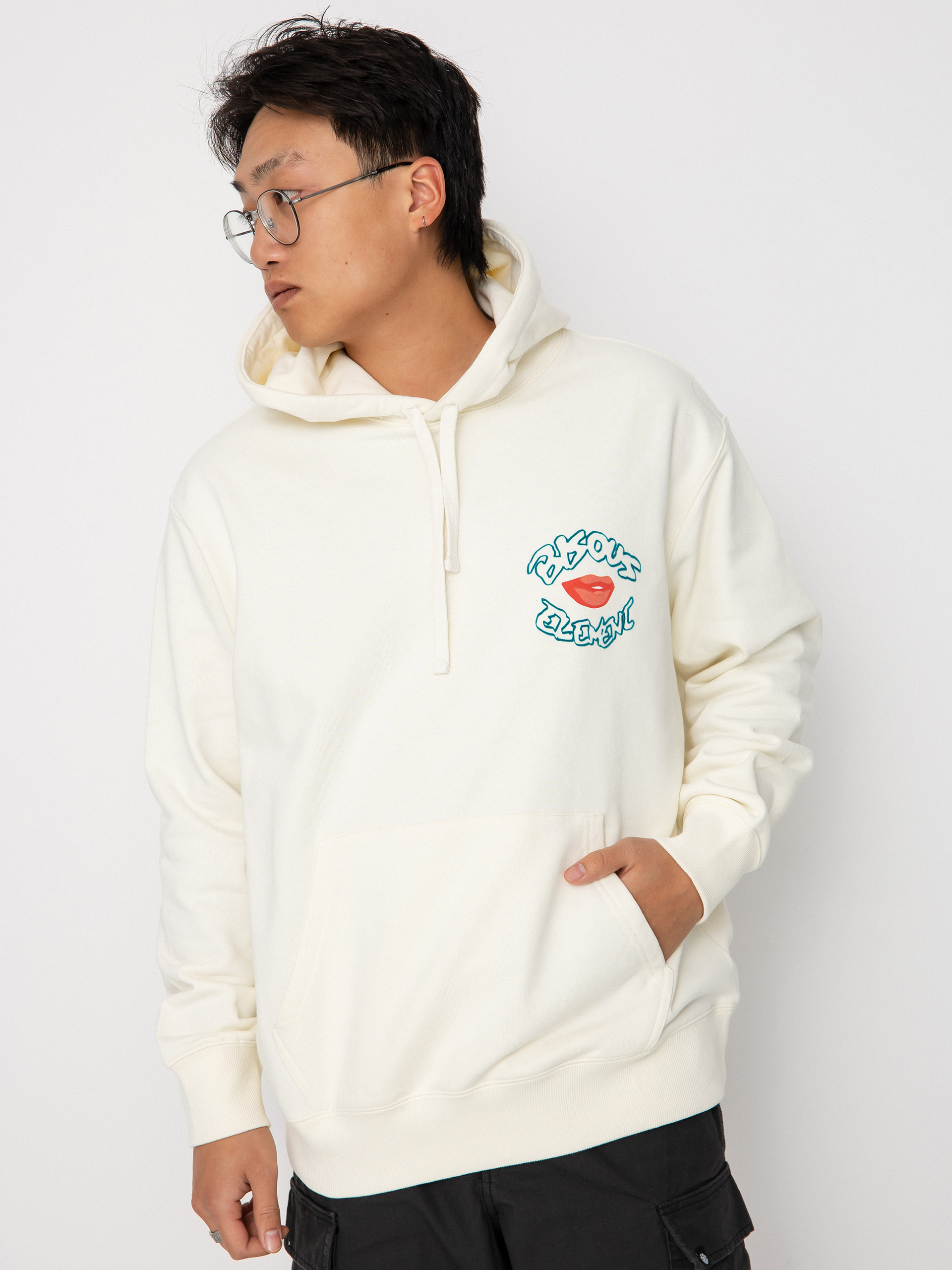 Mikina Element Bxe La Bouche (egret)