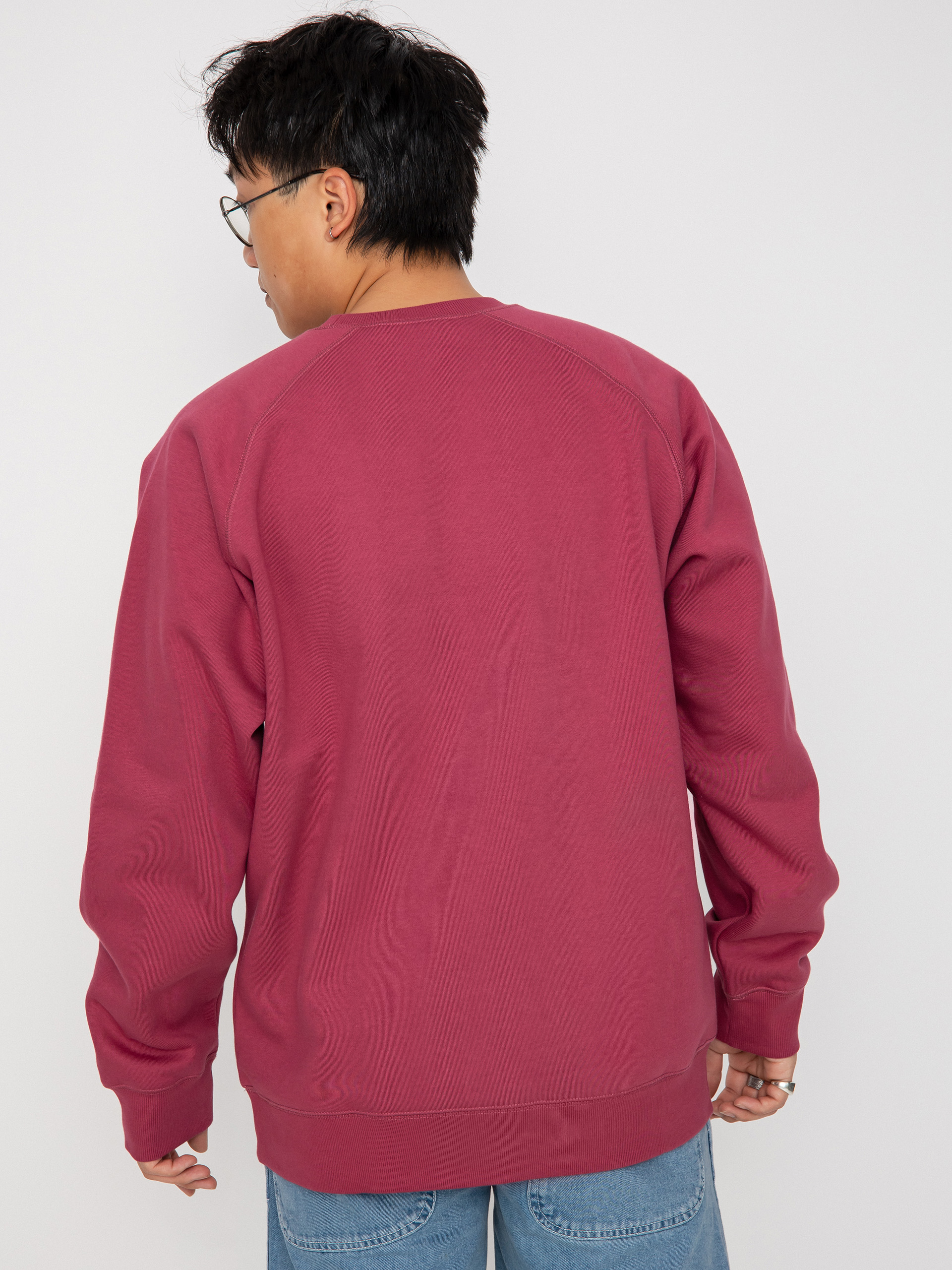 Mikina Carhartt WIP Chase (punch/gold)