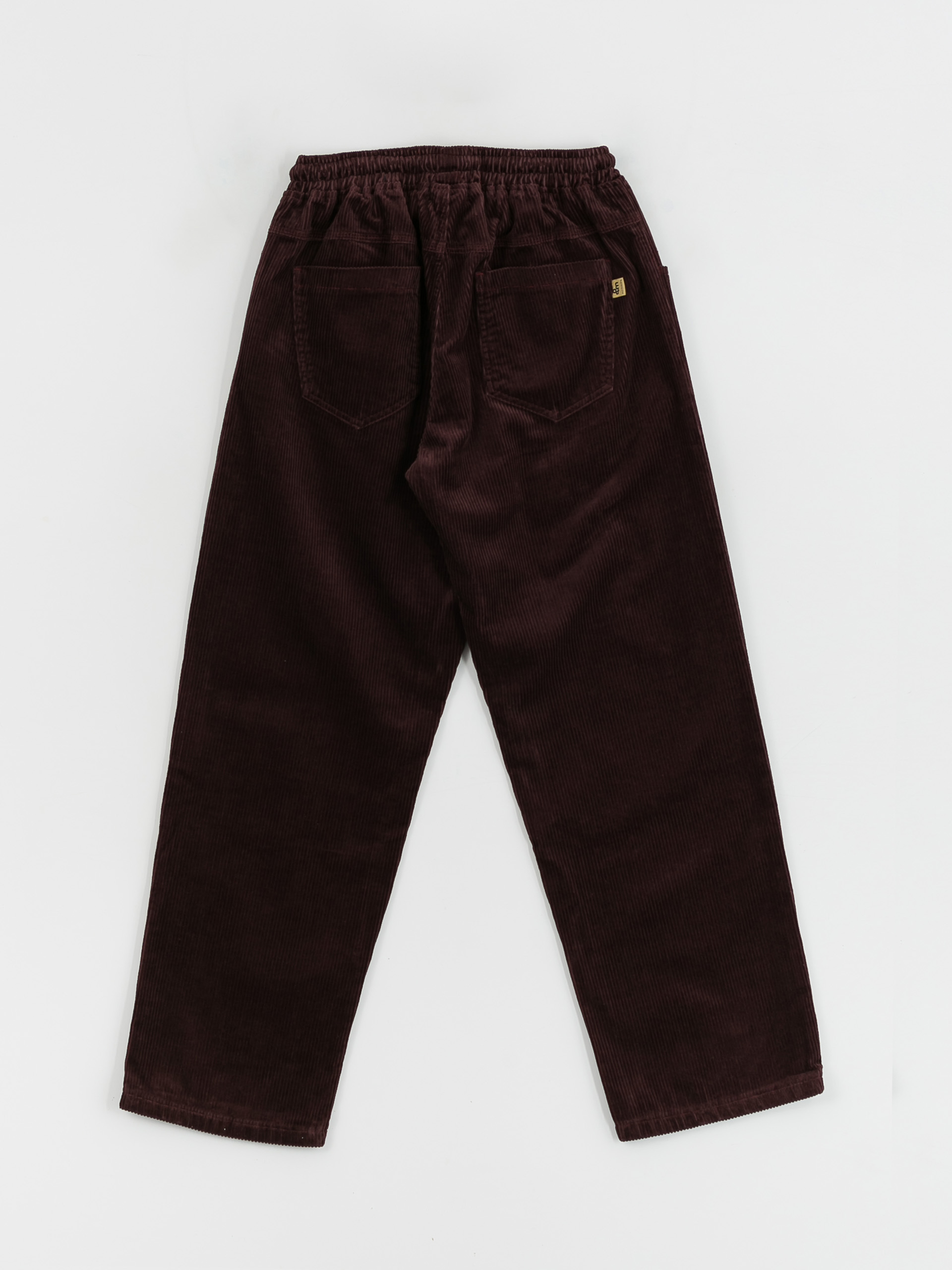 Nohavice Malita Cord Log Elastic (plum)