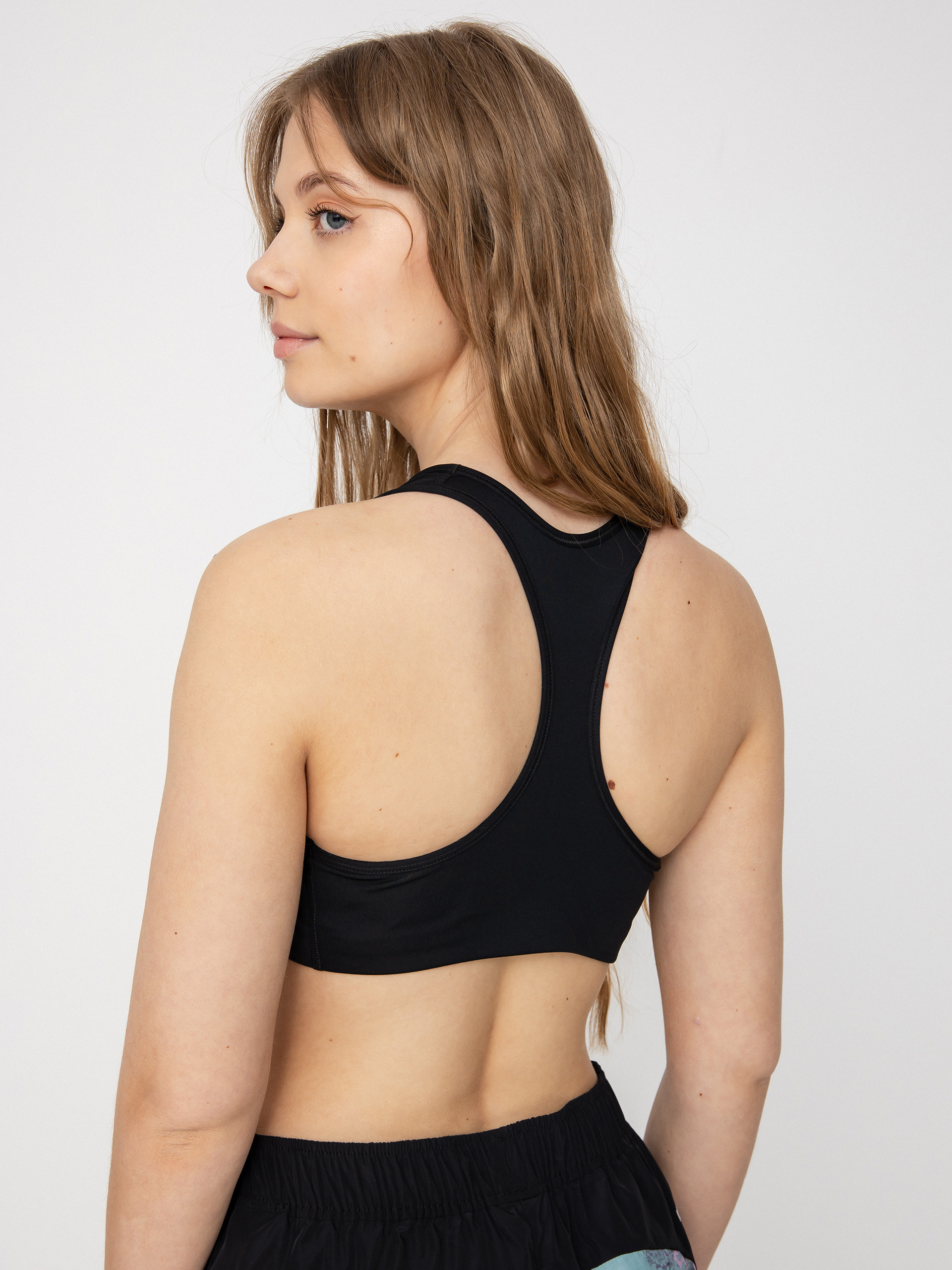 Športová podprsenka Nike SBNike Swoosh Wmn (black/white/white)