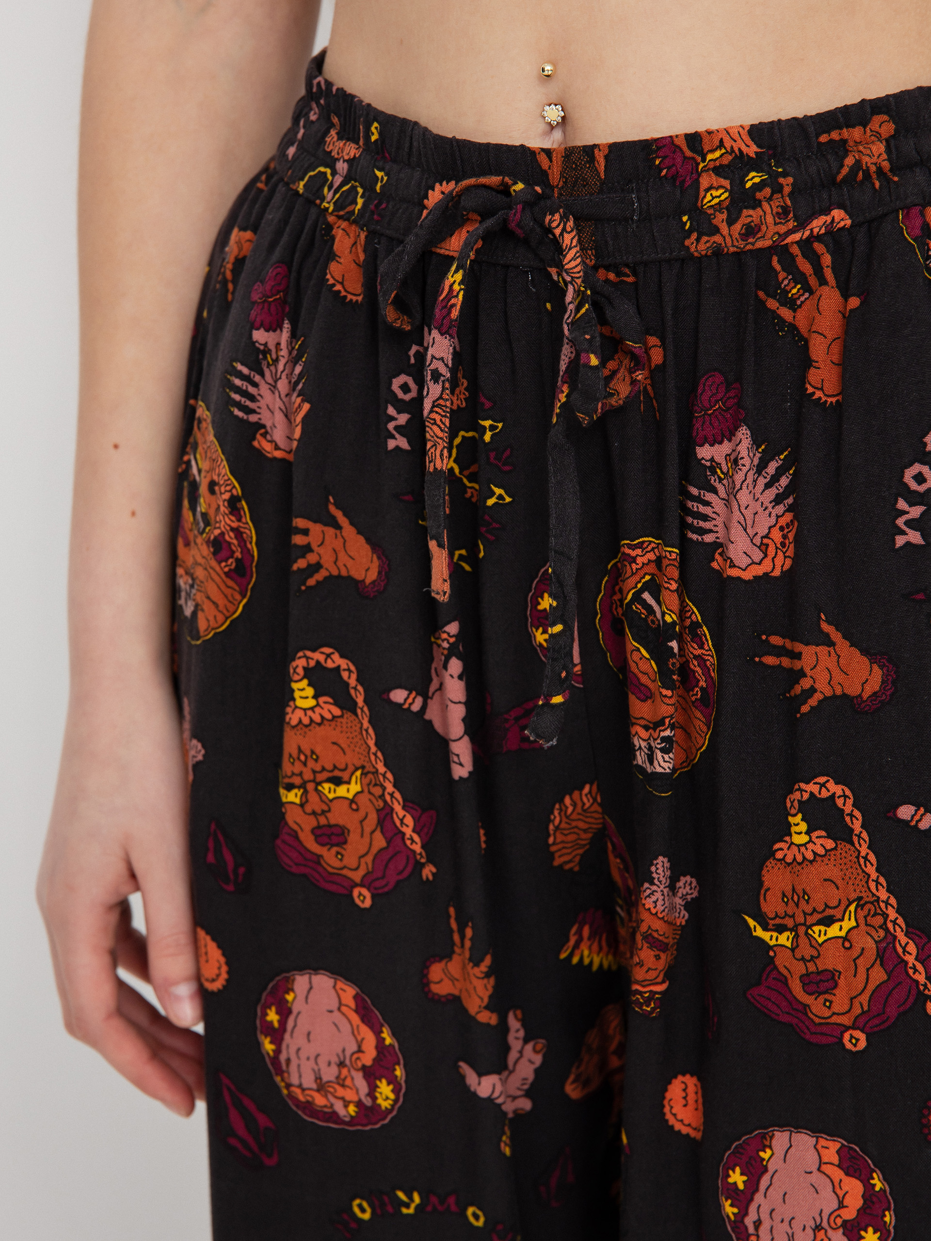 Nohavice Volcom Connected Minds Surf Wmn (black)