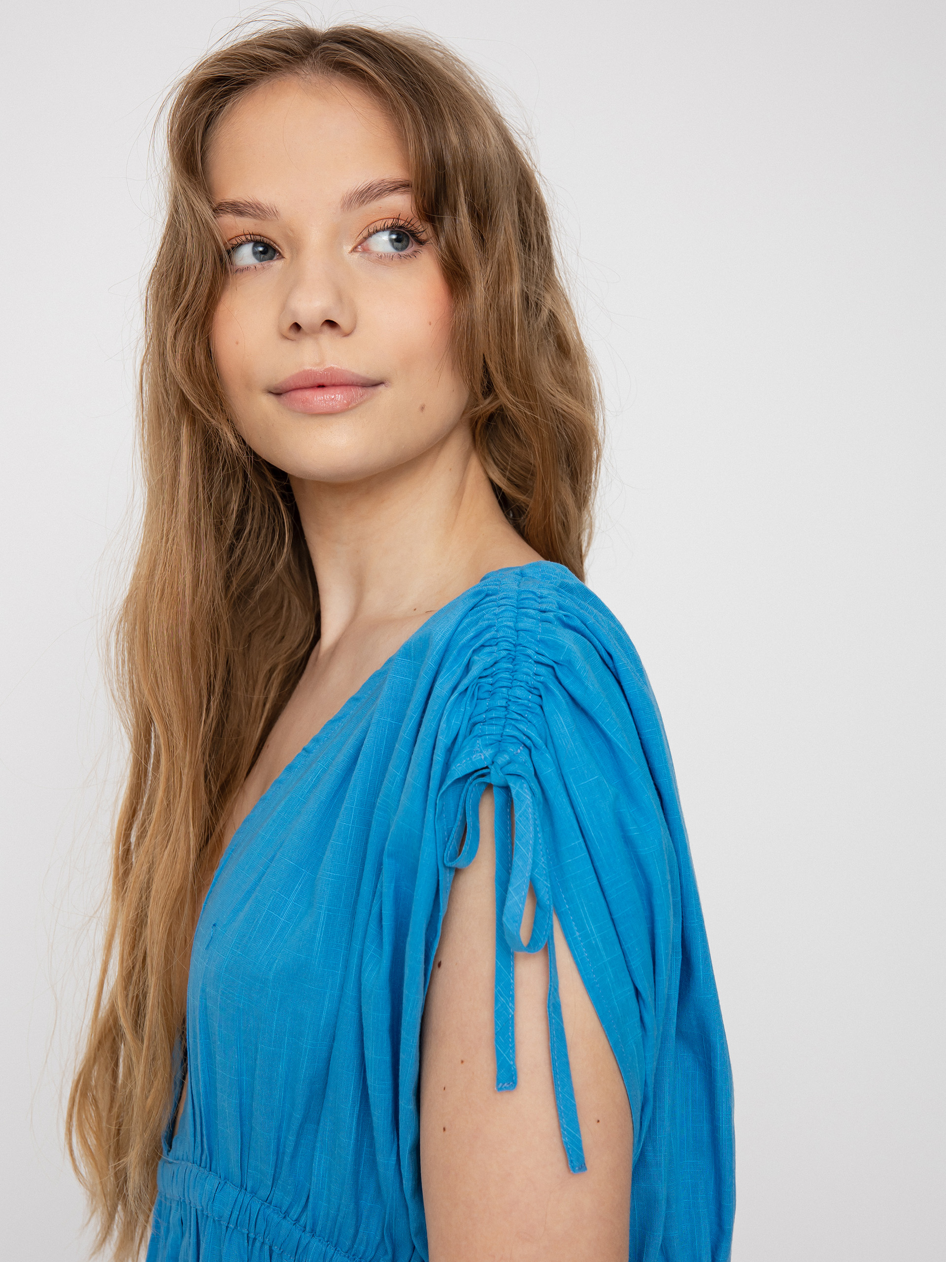 Šaty  Roxy Local Friends Wmn (azure blue)