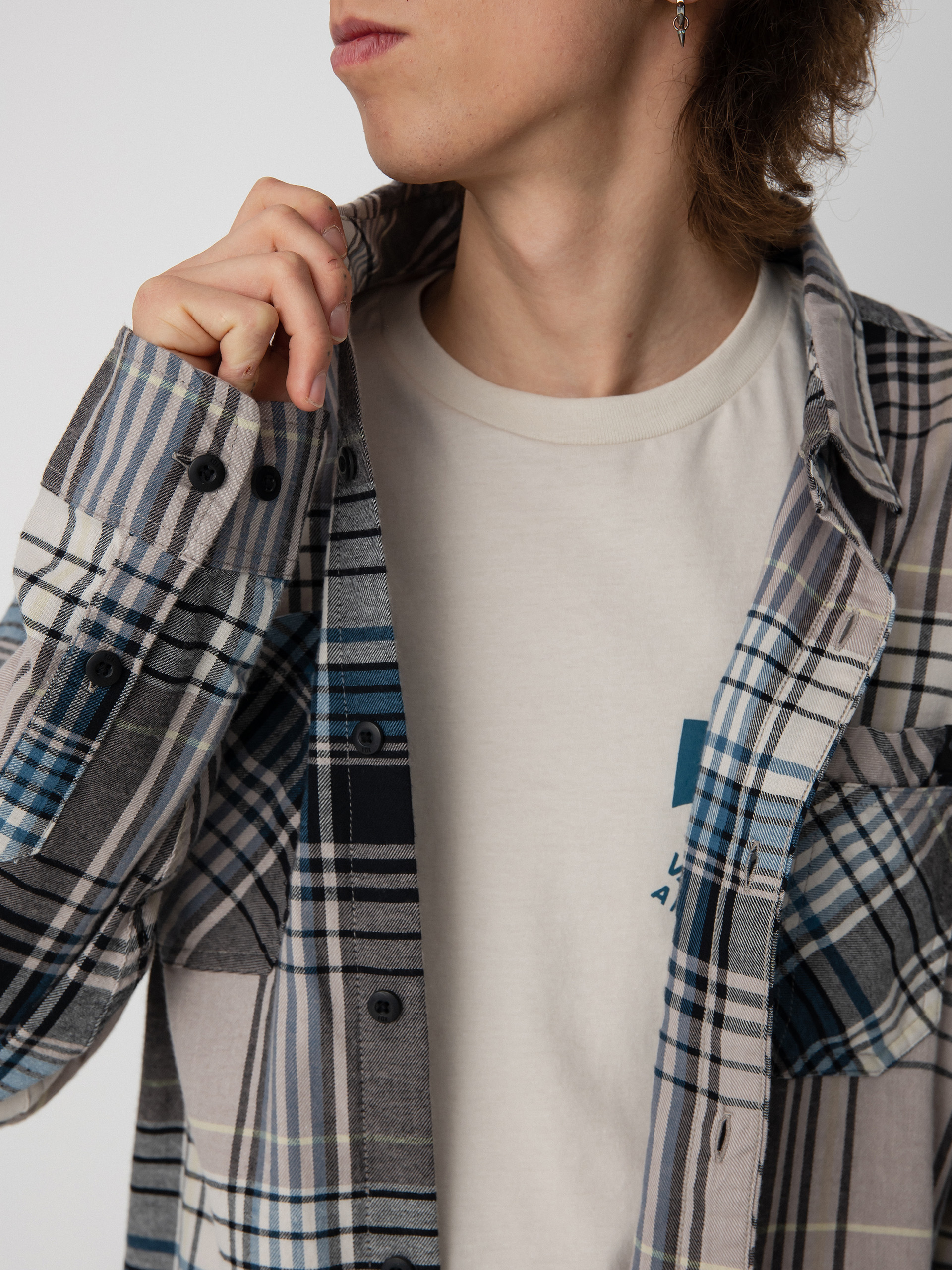 Košeľa Fox Turnouts Utility (taupe)