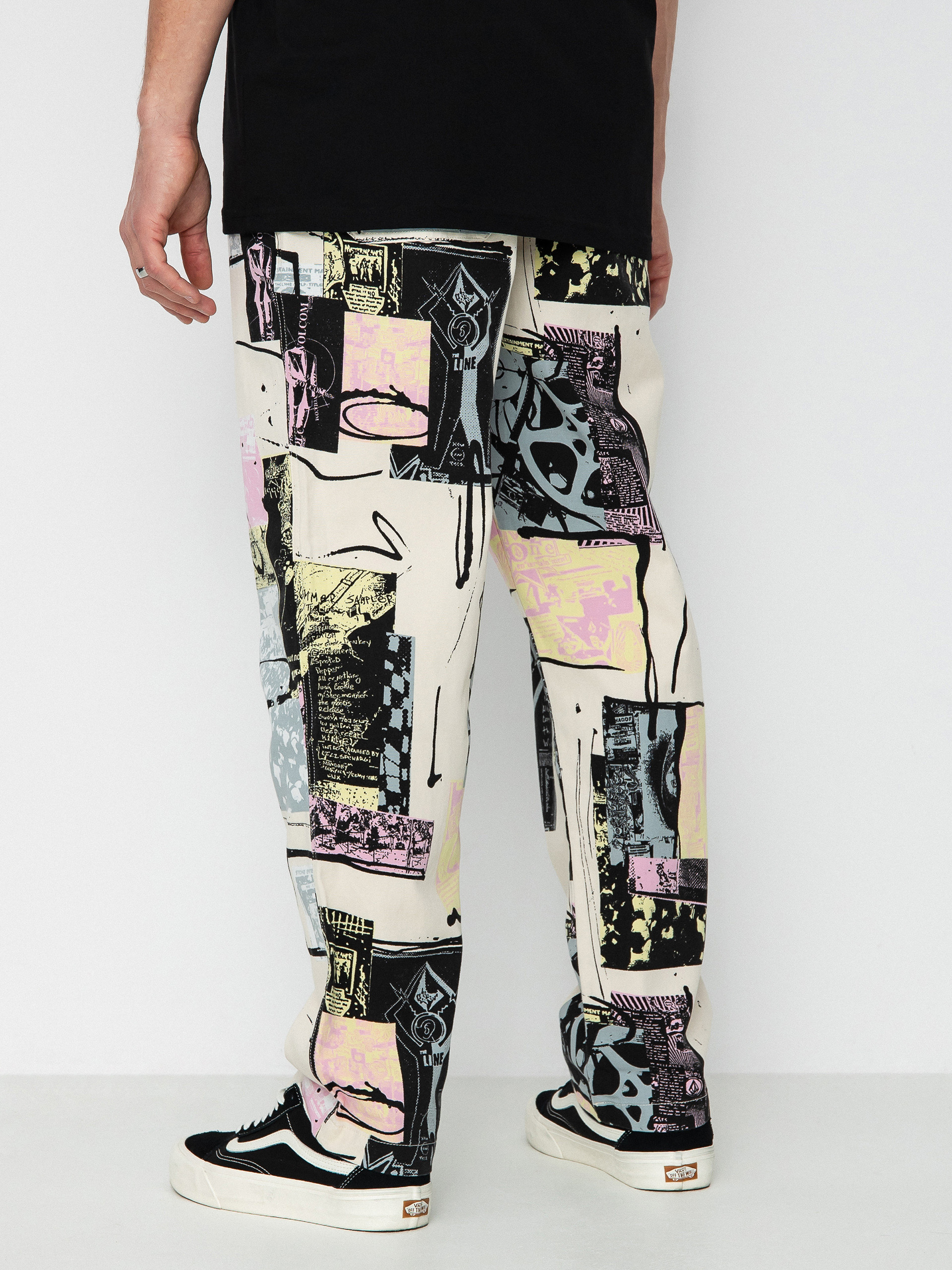 Nohavice Volcom Psychstone Ew (whitecap grey)