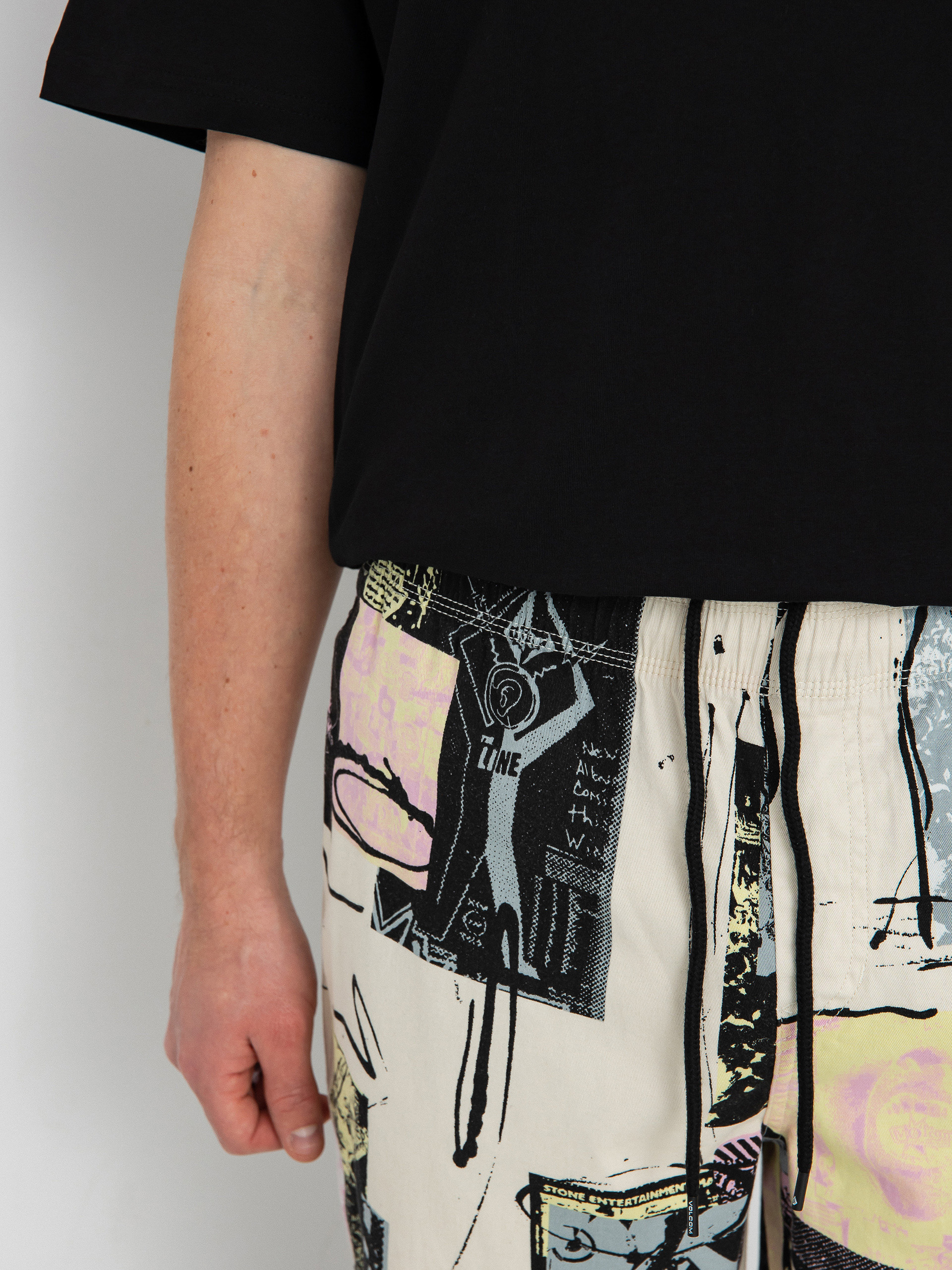 Nohavice Volcom Psychstone Ew (whitecap grey)