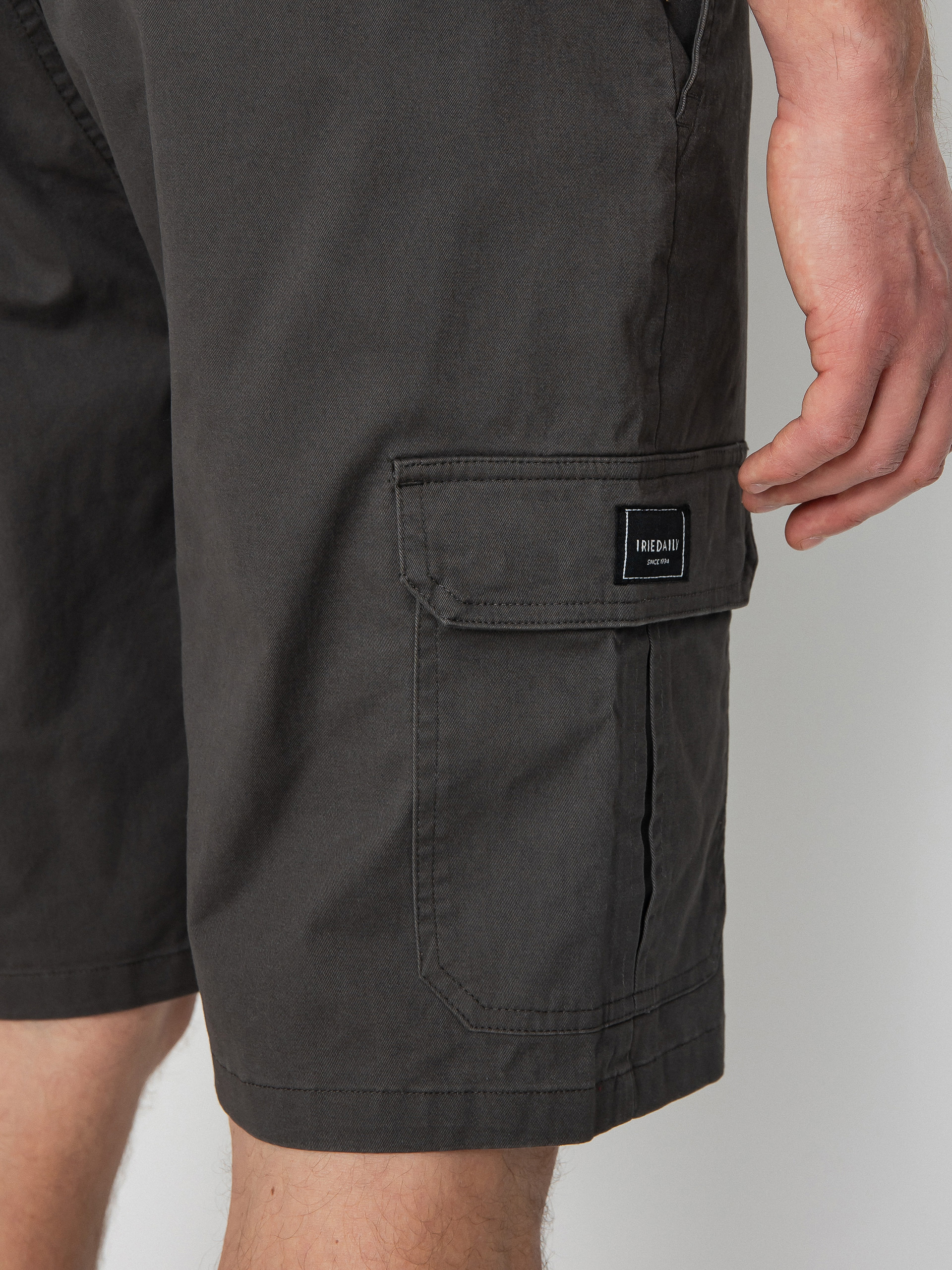 Kraťasy Iriedaily Work N Roll (anthracite)