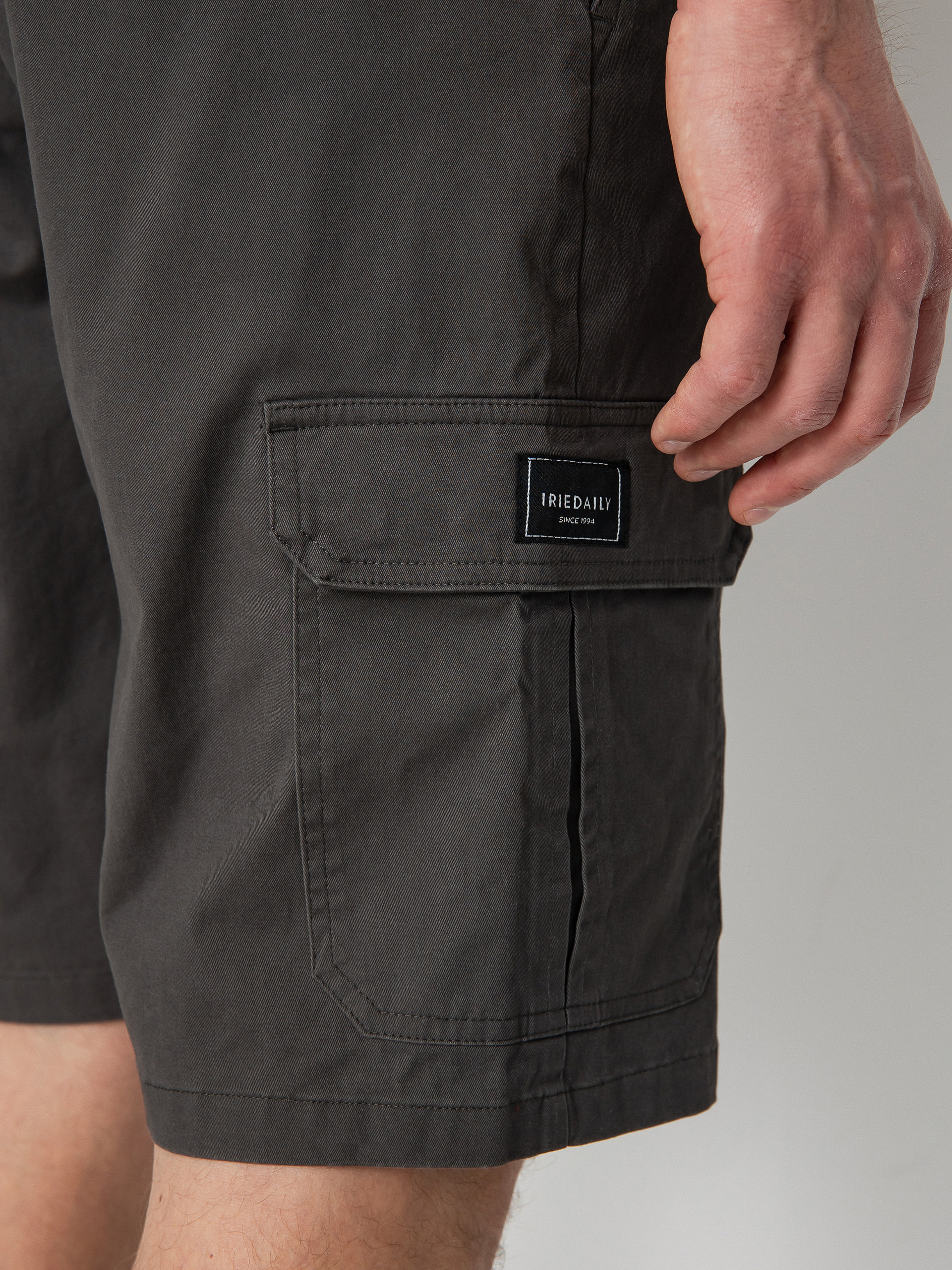 Kraťasy Iriedaily Work N Roll (anthracite)
