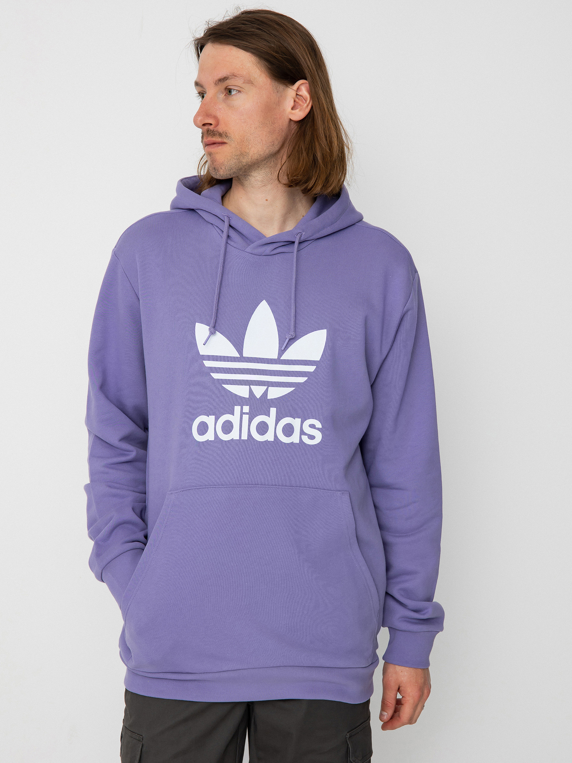 Mikina s kapucňou adidas Originals Trefoil HD (maglil)