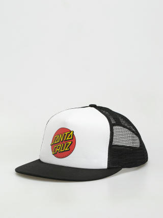 Šiltovka Santa Cruz Classic Dot Mesh (white/black)