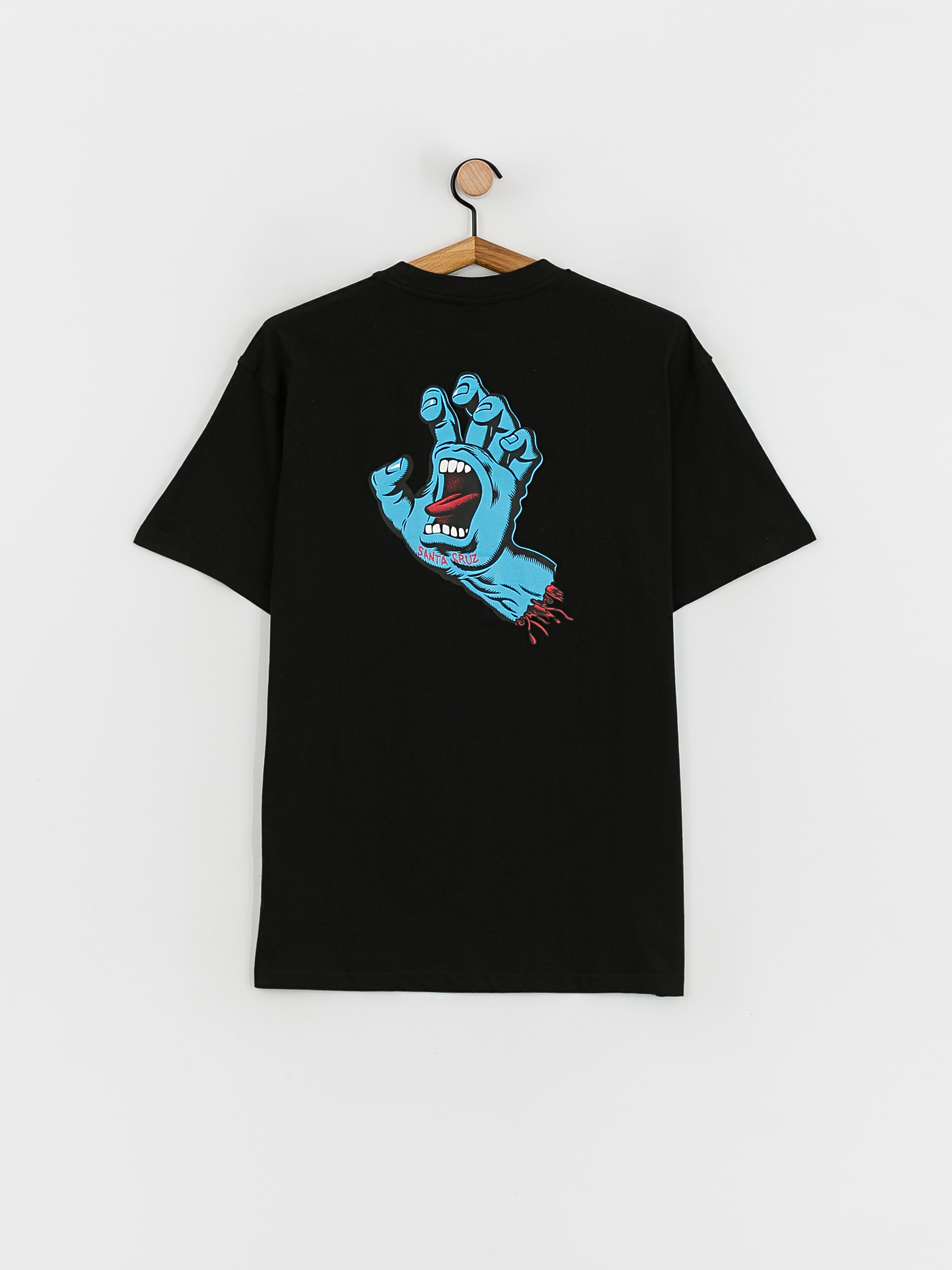 Tričko Santa Cruz Screaming Hand Chest (black)