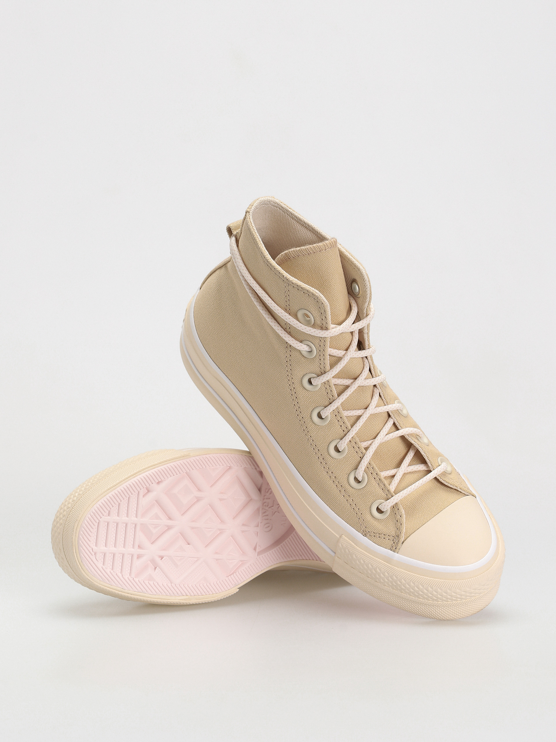Tenisky Converse Chuck Taylor All Star Lift Hi Wmn (oat milk)