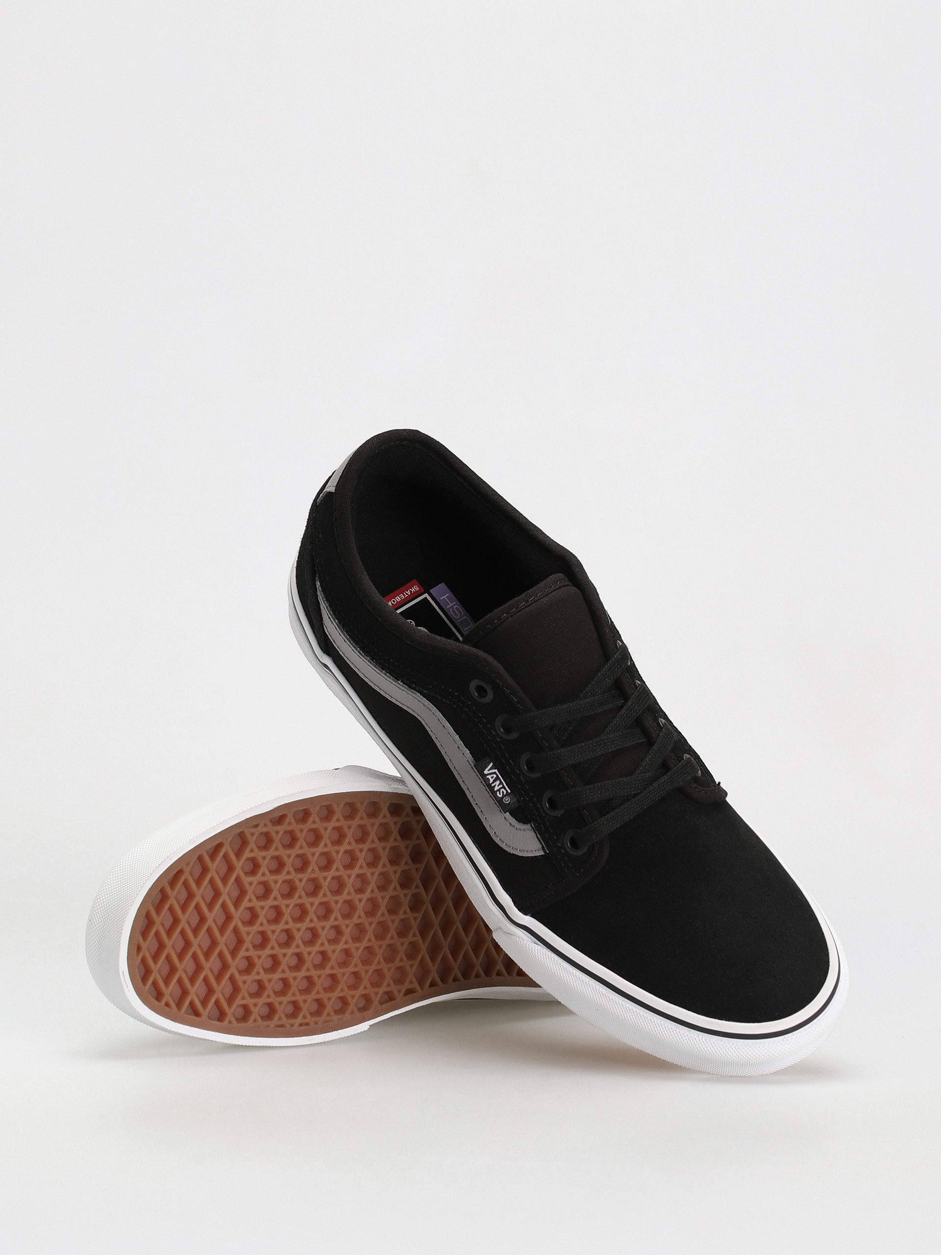 Topánky Vans Chukka Low Sidestripe (black/gray/white)
