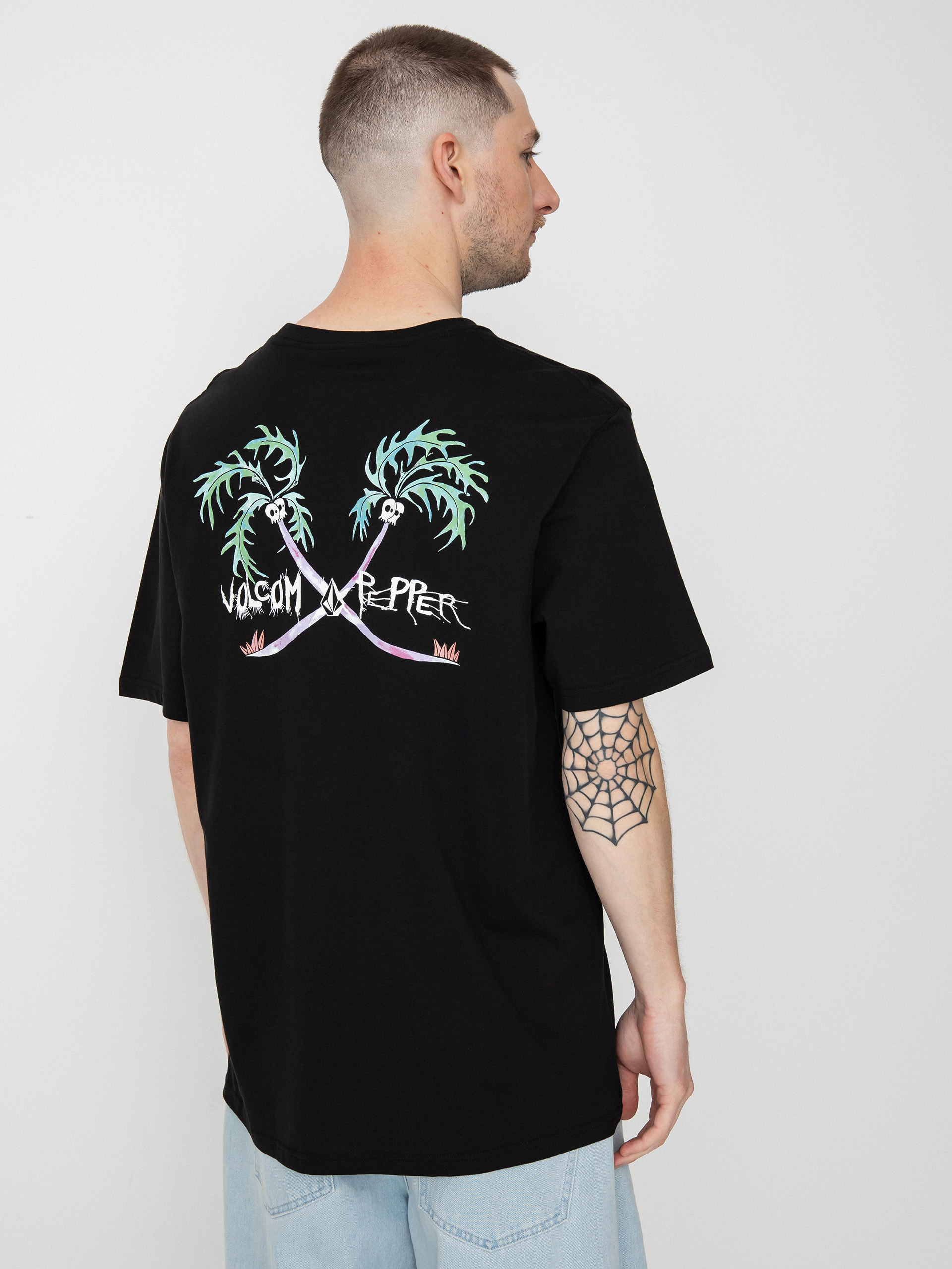 Tričko Volcom V Ent X Pepper (black)