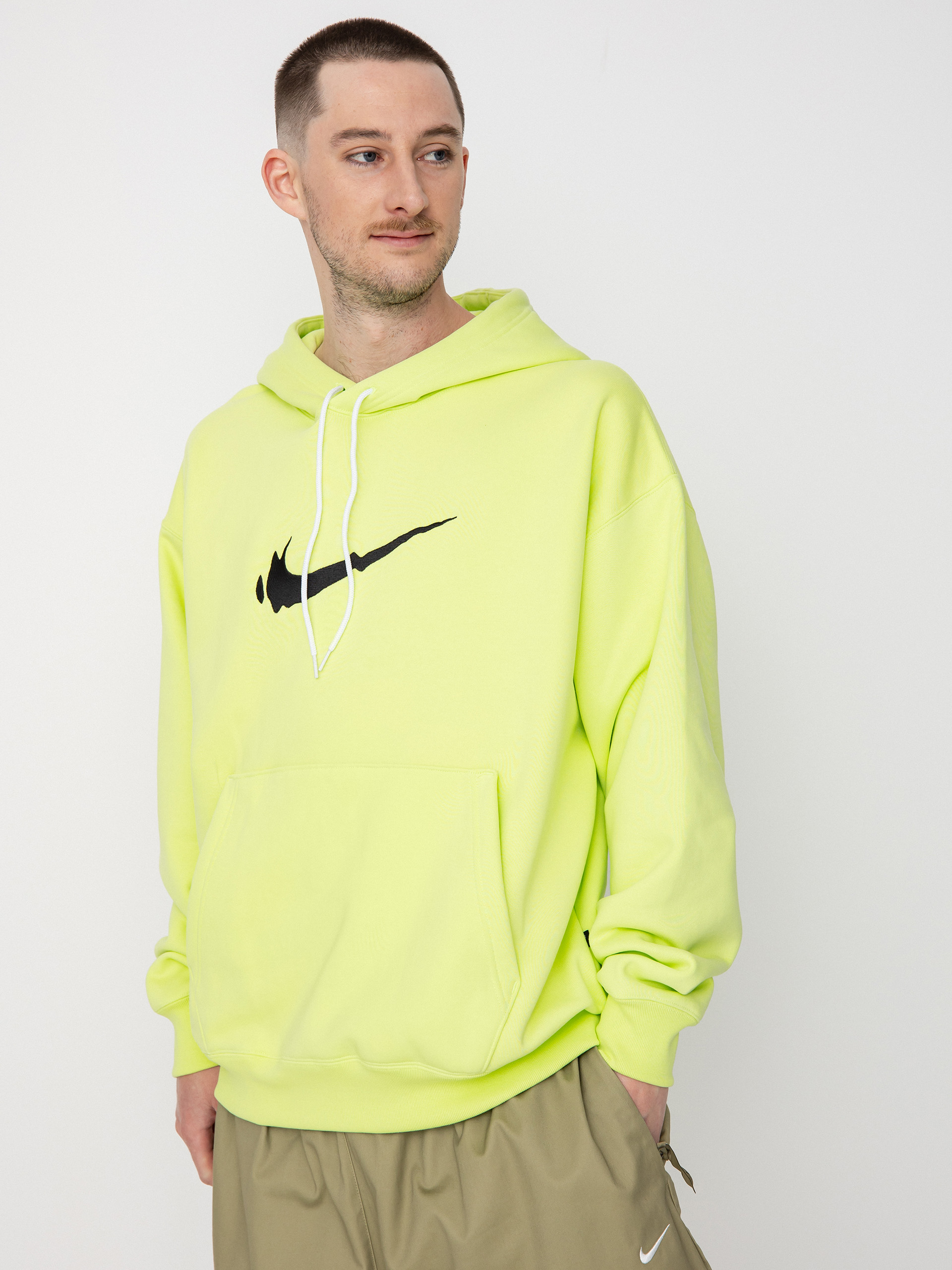 Mikina s kapucňou Nike SB Copyshop Swoosh HD (lt lemon twist)