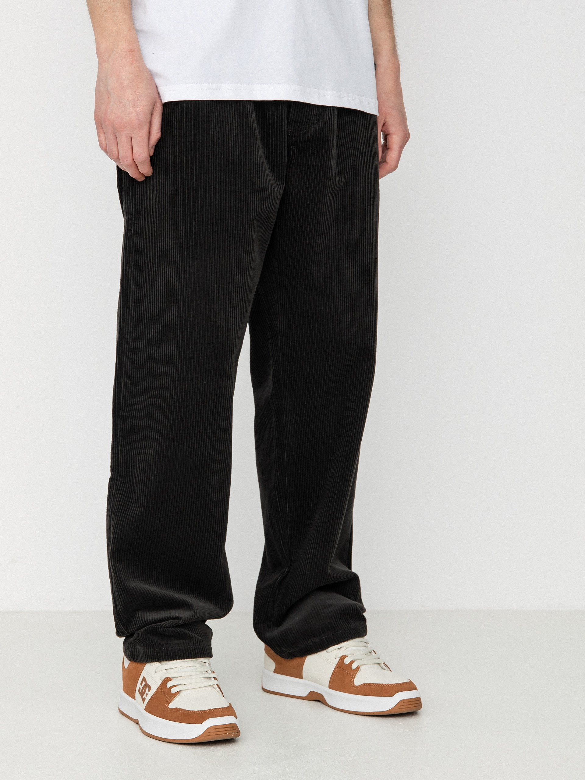 Nohavice Malita Cord Log Elastic (graphite)