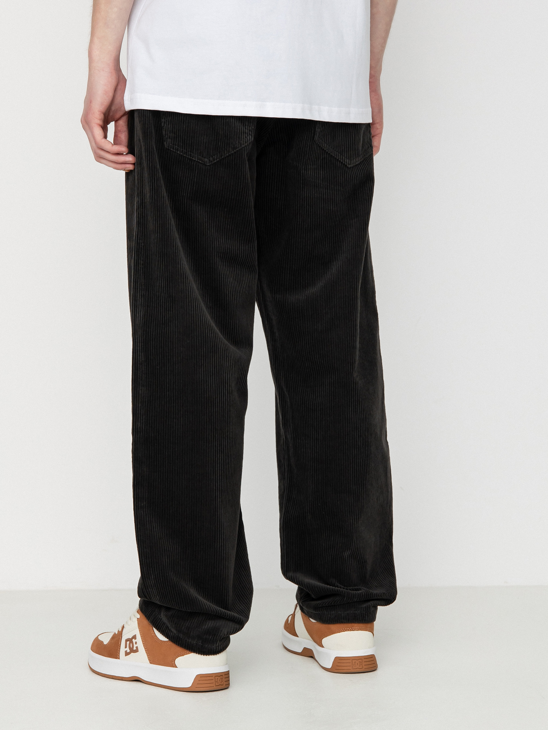 Nohavice Malita Cord Log Elastic (graphite)