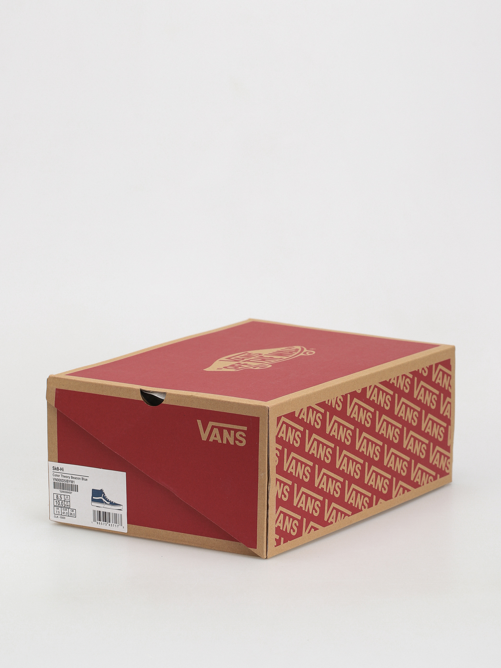 Topánky Vans Sk8 Hi (color theory beacon blue)