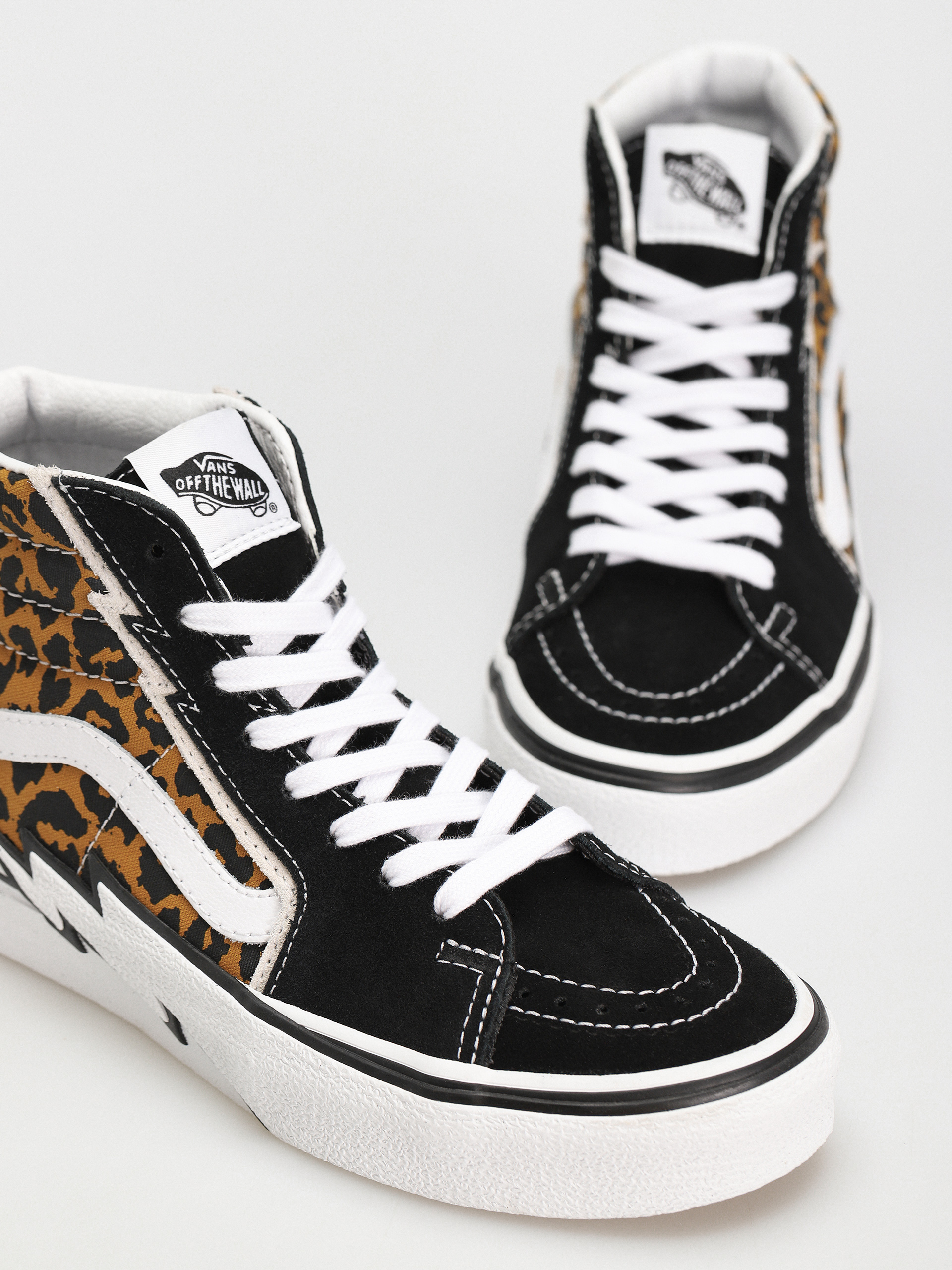 Topánky Vans Sk8 Hi Bolt (leopard black/true white)