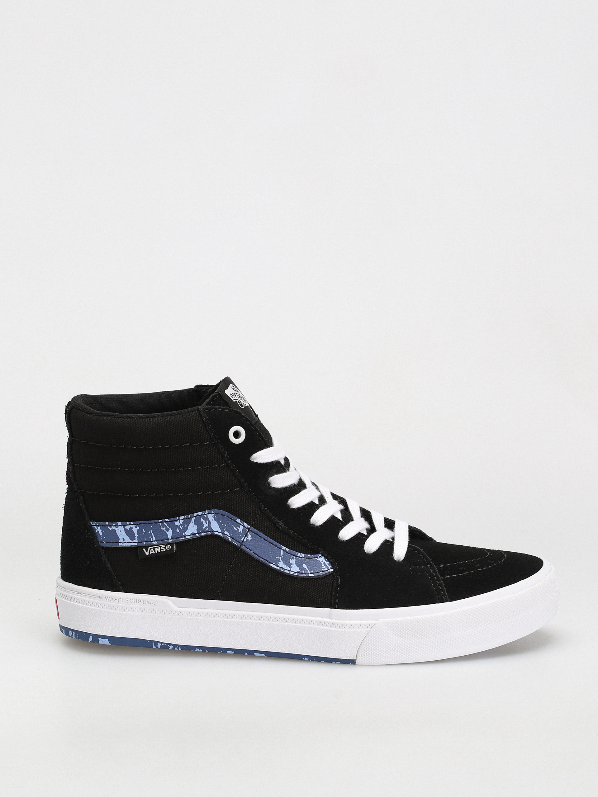 Topánky Vans Bmx Sk8 Hi (marble black/white/blue)