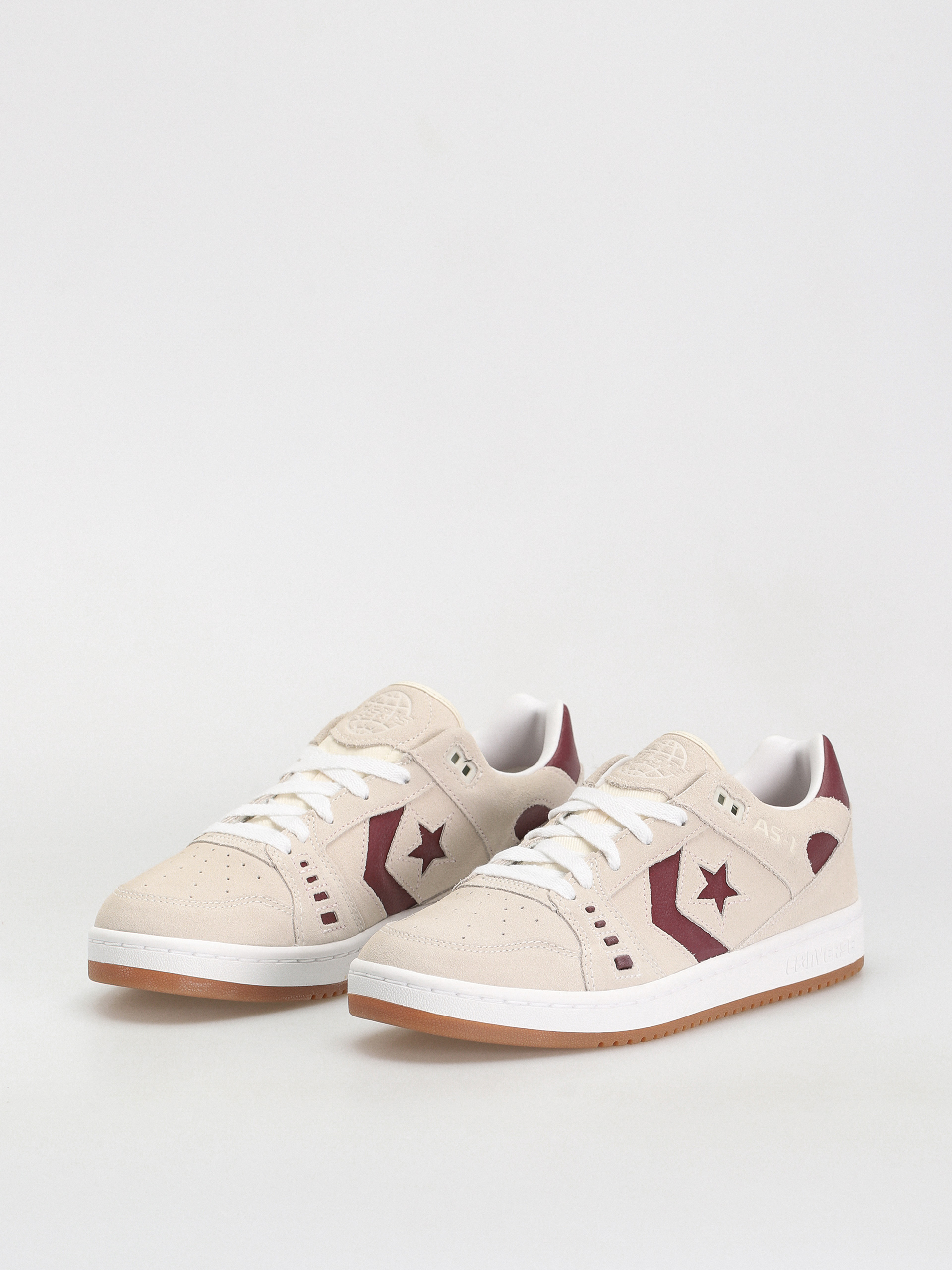 Topánky Converse AS 1 Pro Ox (egret/dark burgundy/gum)