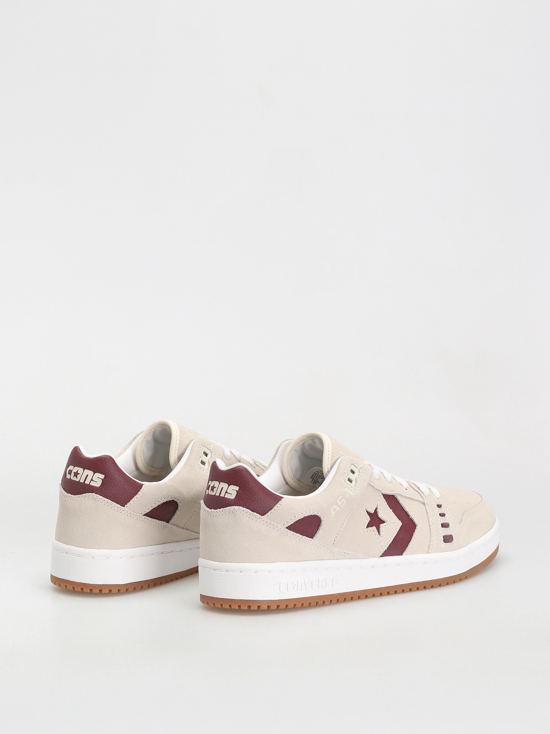 Topánky Converse AS 1 Pro Ox (egret/dark burgundy/gum)