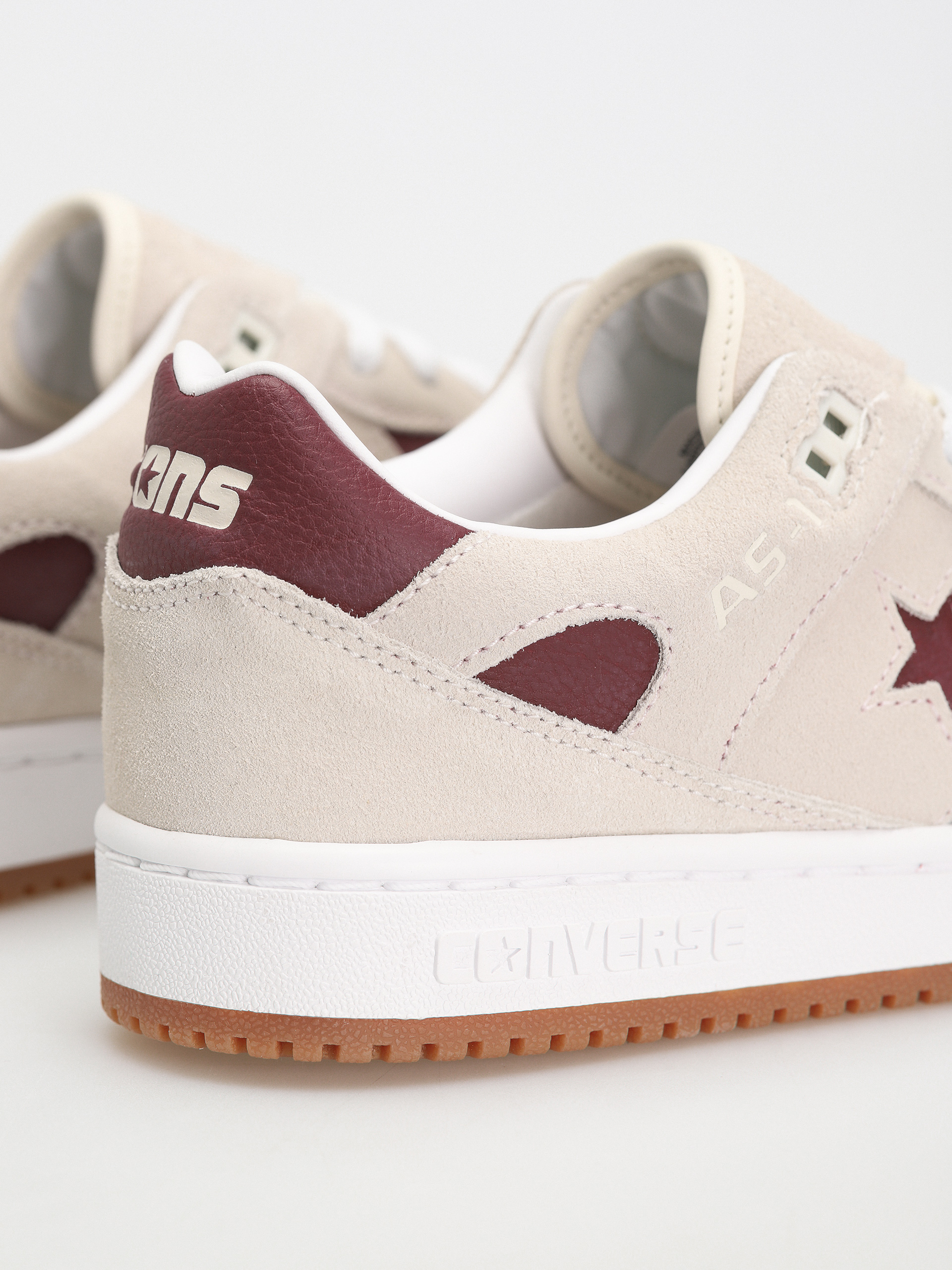 Topánky Converse AS 1 Pro Ox (egret/dark burgundy/gum)