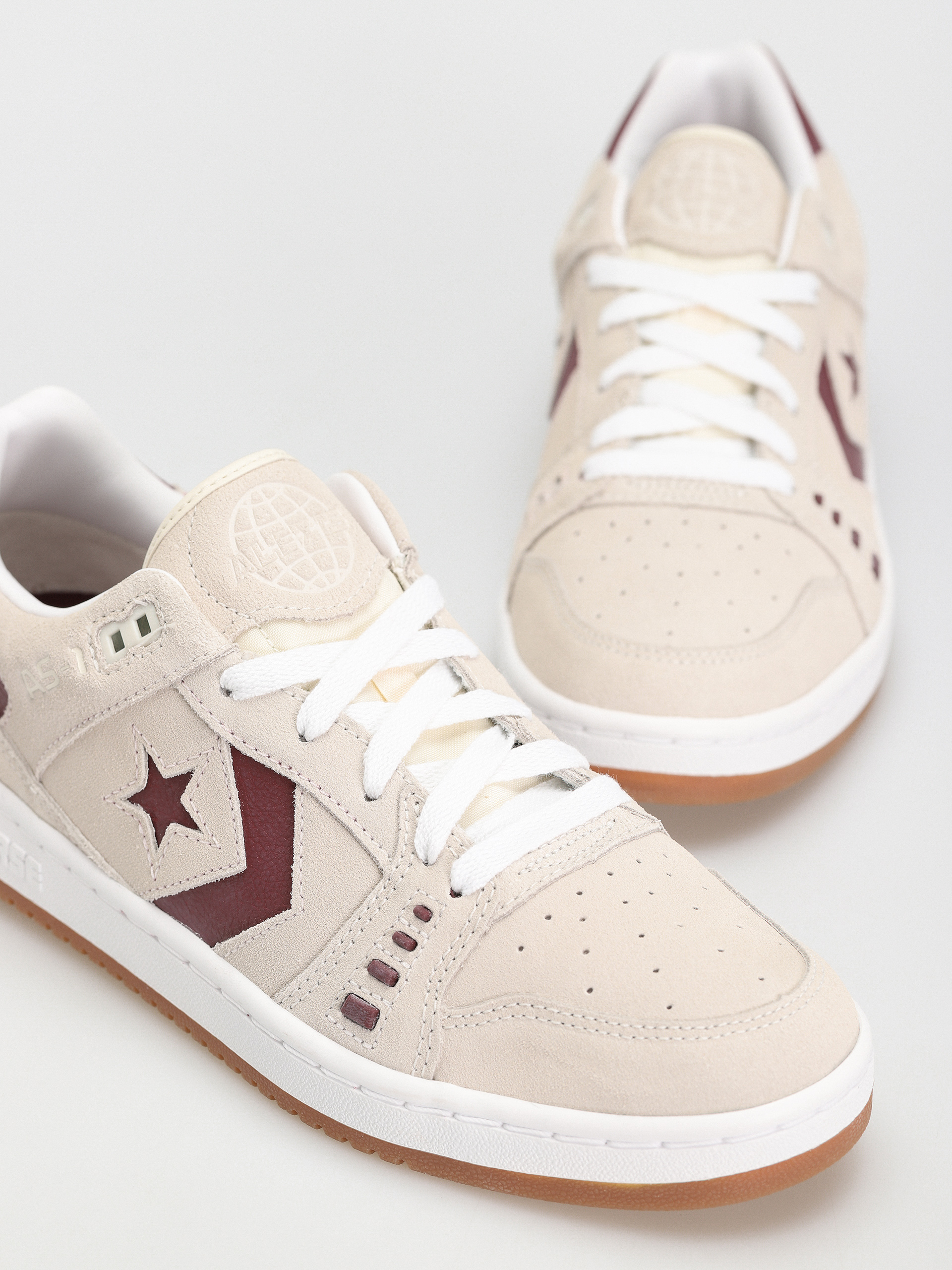 Topánky Converse AS 1 Pro Ox (egret/dark burgundy/gum)