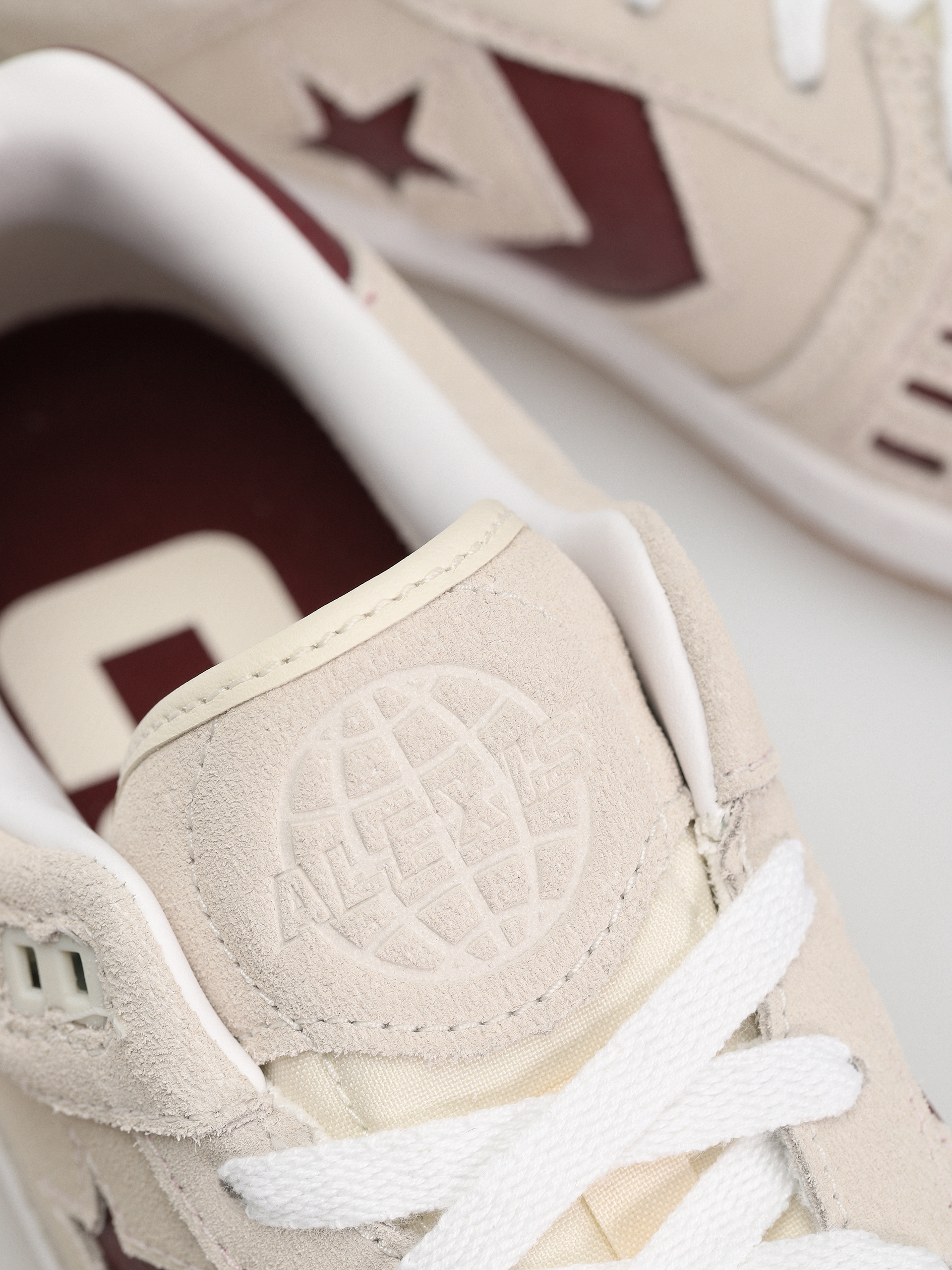 Topánky Converse AS 1 Pro Ox (egret/dark burgundy/gum)