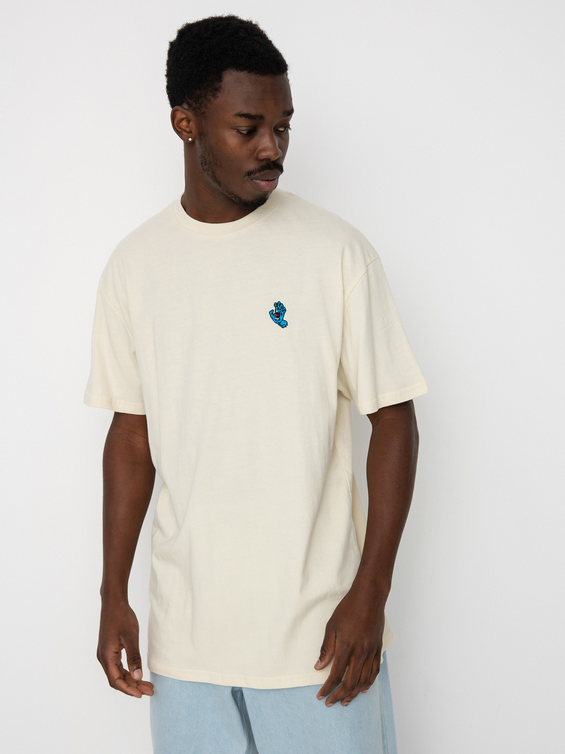 Tričko Santa Cruz Screaming Mini Hand (off white)