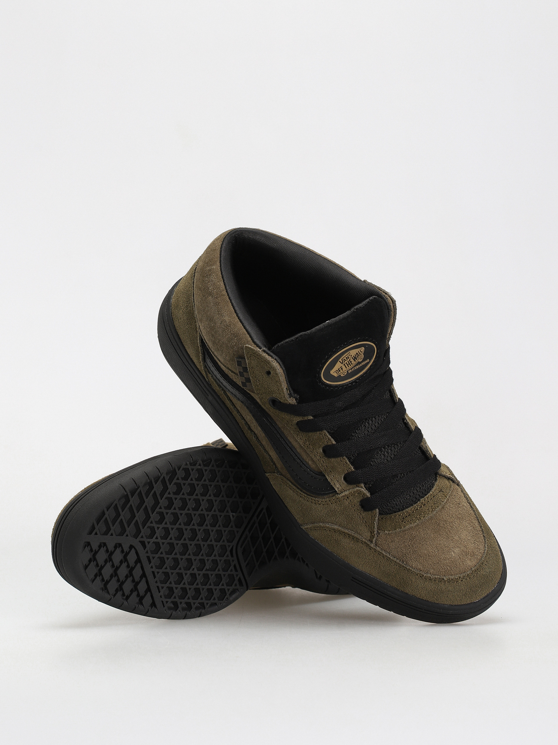 Topánky Vans Zahba Mid (beatrice domond dark olive)