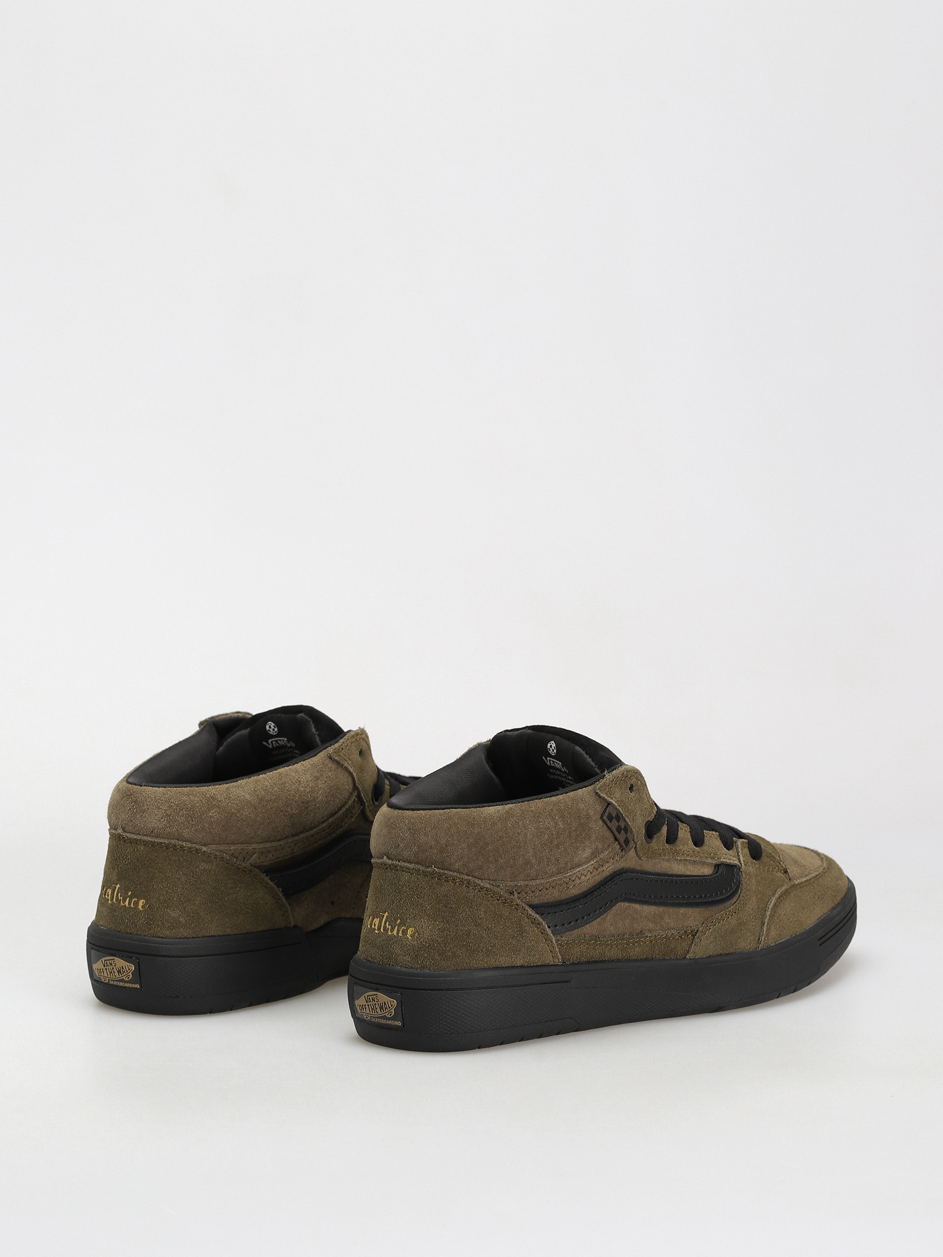 Topánky Vans Zahba Mid (beatrice domond dark olive)