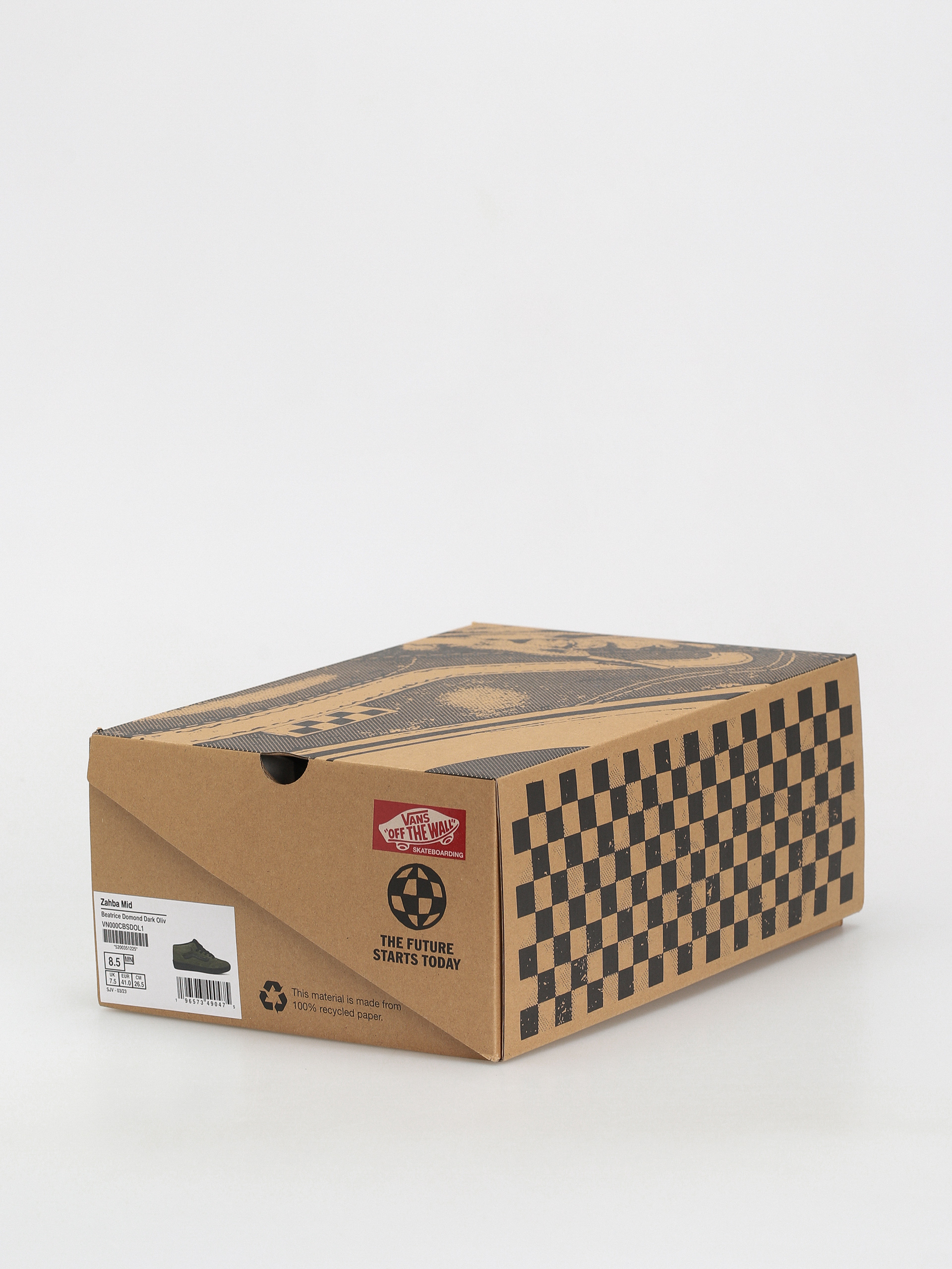 Topánky Vans Zahba Mid (beatrice domond dark olive)