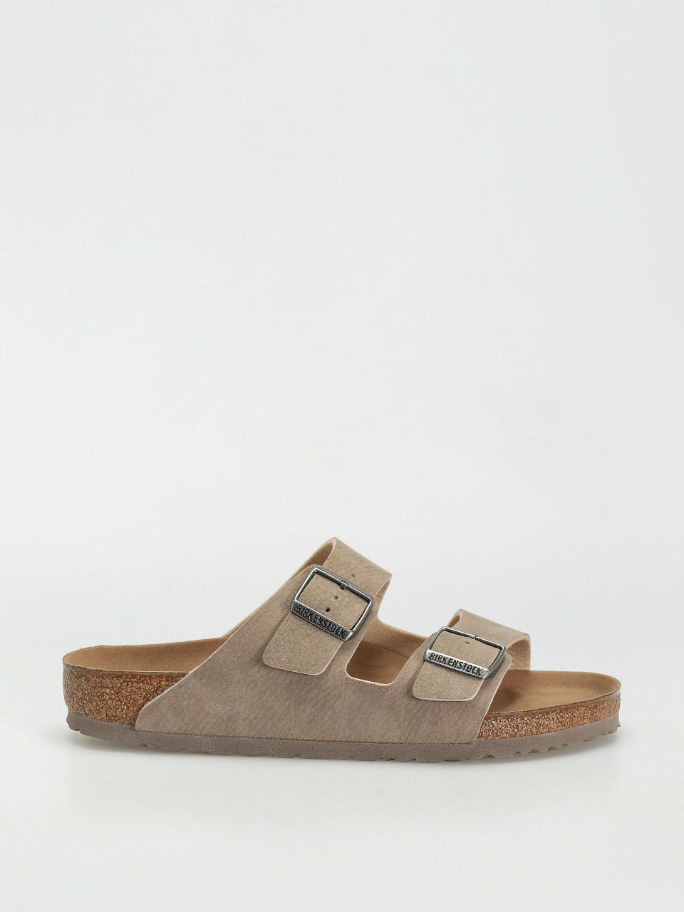 Šľapky Birkenstock Arizona Microfibre Regular (desert dust gray taupe)