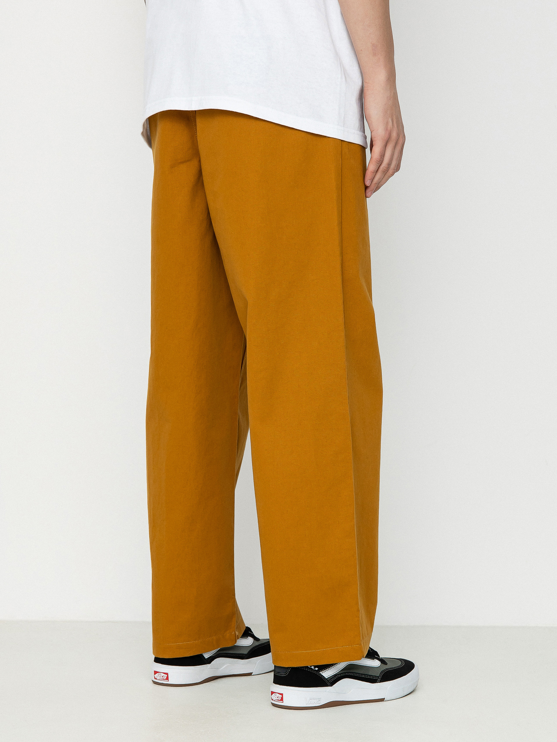 Nohavice Vans Authentic Chino Baggy (golden brown)