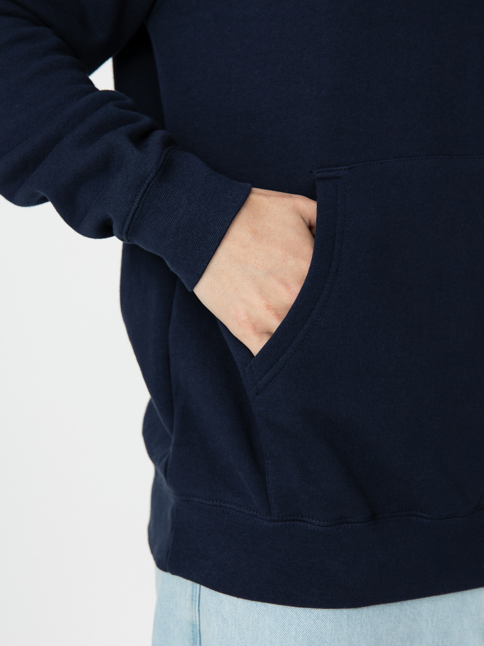 Mikina s kapucňou Spitfire Classic Swirl Overlay HD (deep navy w/blue & yellow prints)